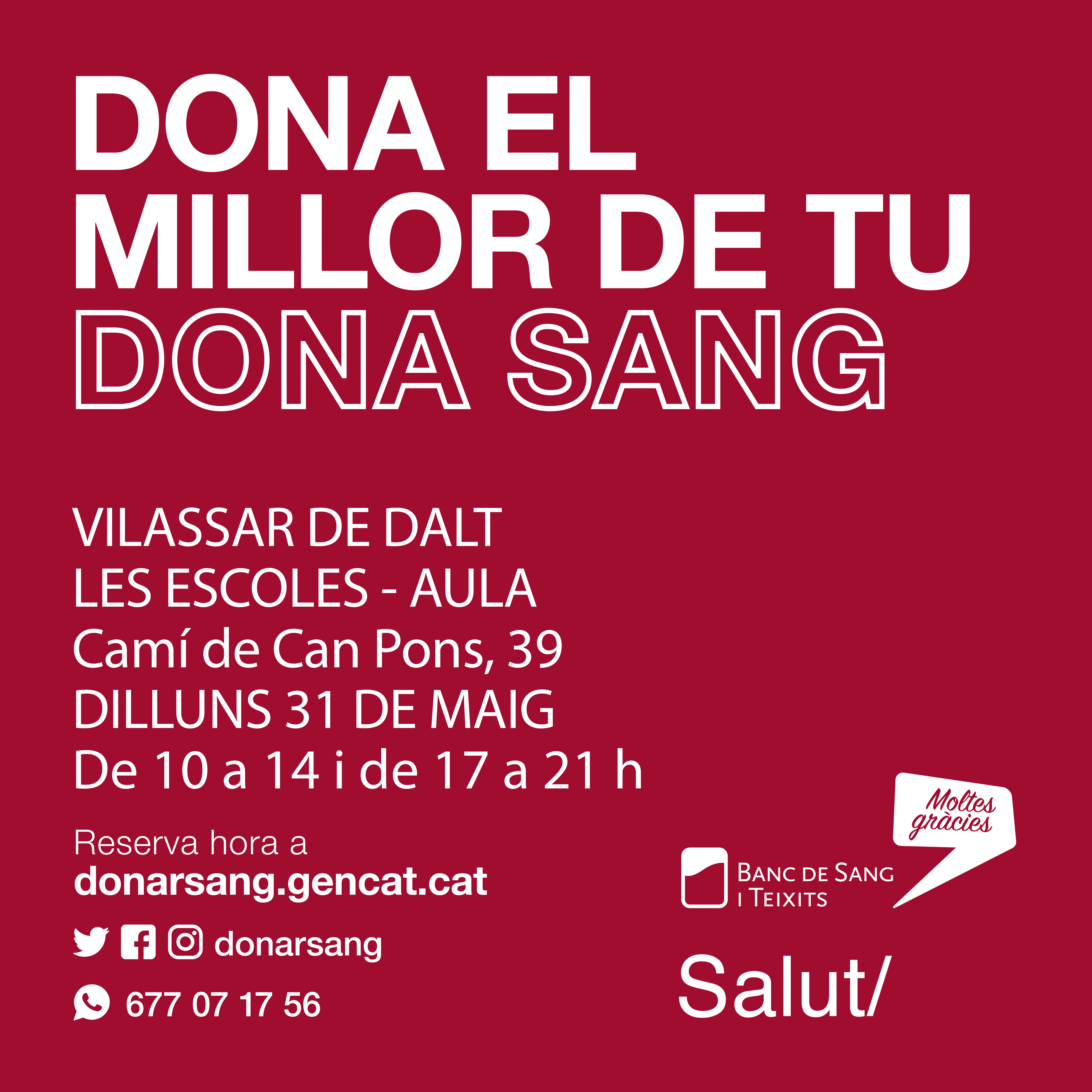 Donaci&oacute; de sang