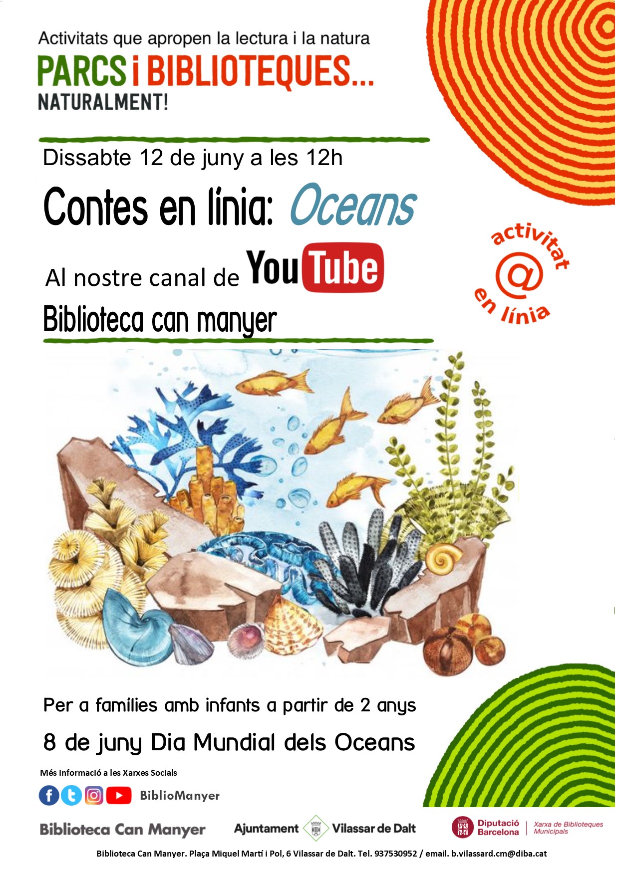 Contes en l&iacute;nia: Oceans