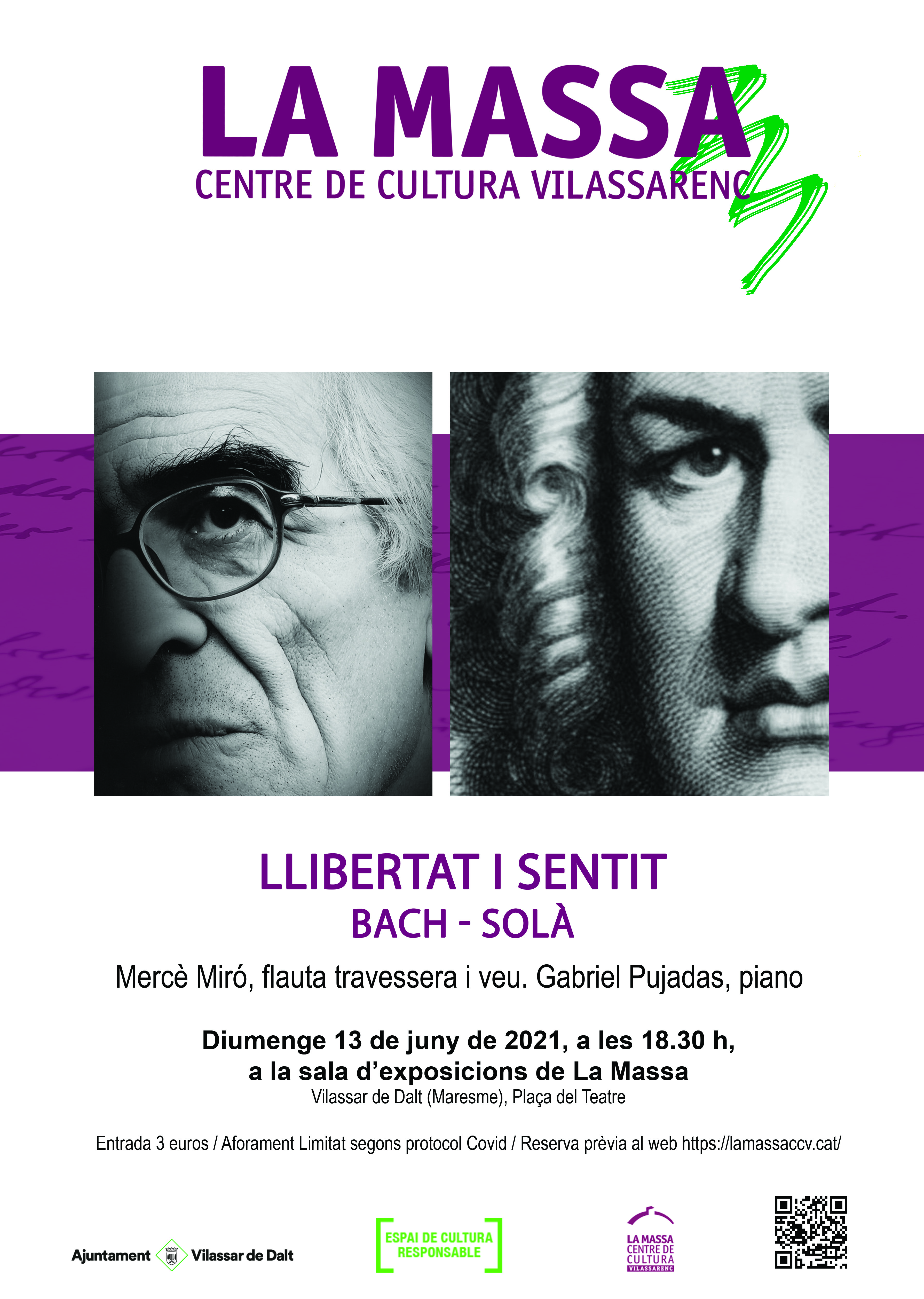 Concert po&egrave;tic. Llibertat i sentit, Bach - Sol&agrave;