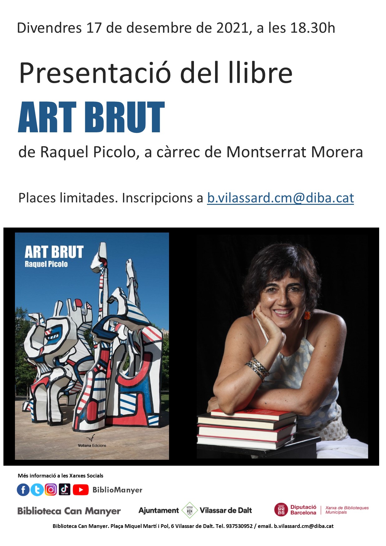 Presentaci&oacute; del llibre 'Art brut' de Raquel P&iacute;colo