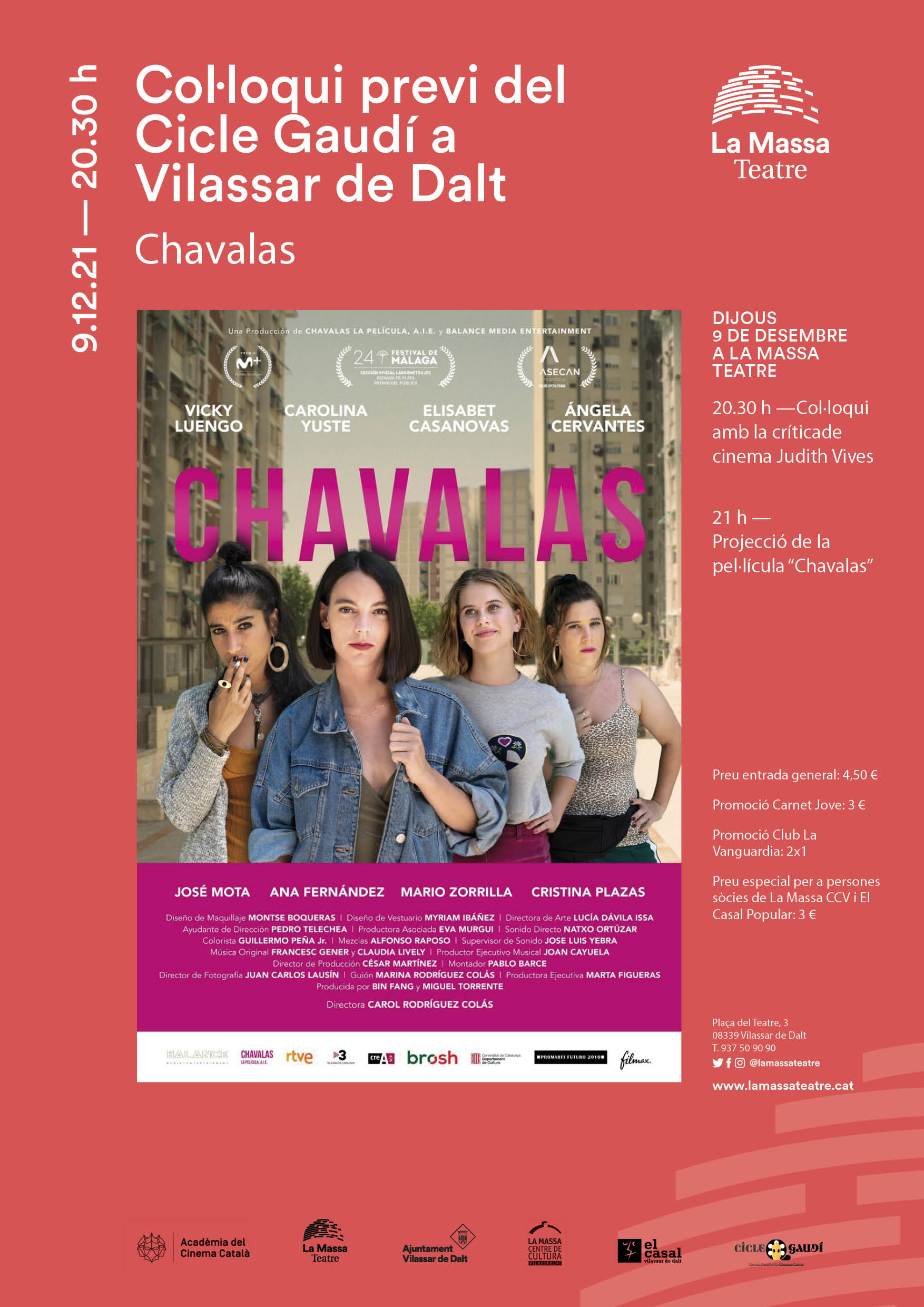 Cicle Gaud&iacute;: Chavalas