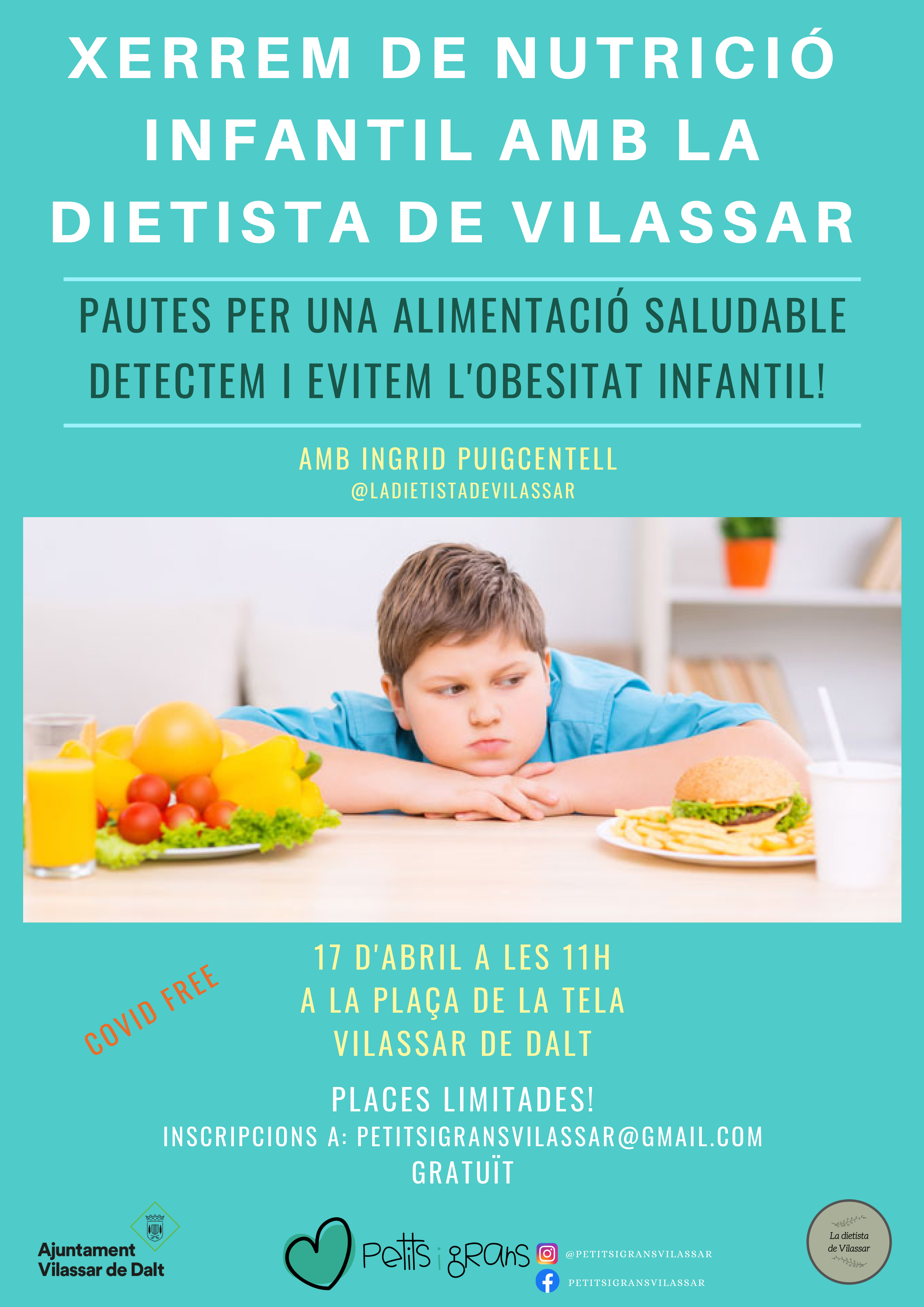 Xerrada: Pautes per una alimentaci&oacute; saludable