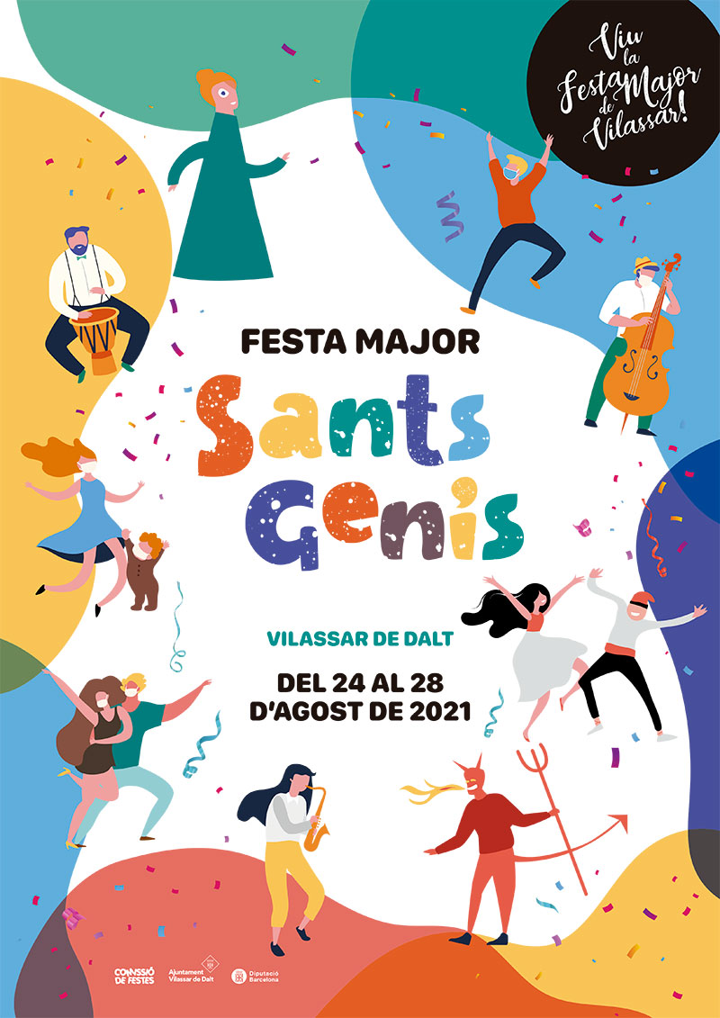 Del 24 al 28 d'agost torna la Festa Major dels Sants Genís