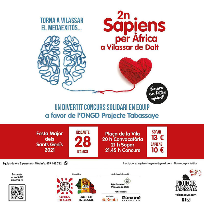 Sants Gen&iacute;s 2021: Sapiens The Game