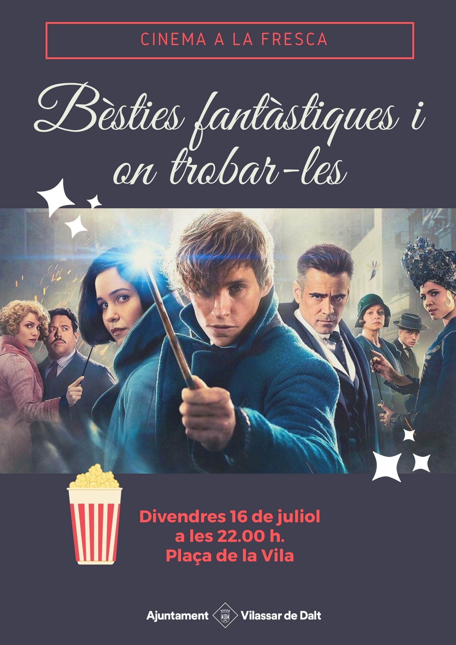Vetlles 2021. Cinema a la fresca: B&egrave;sties fant&agrave;stiques i on trobar-les