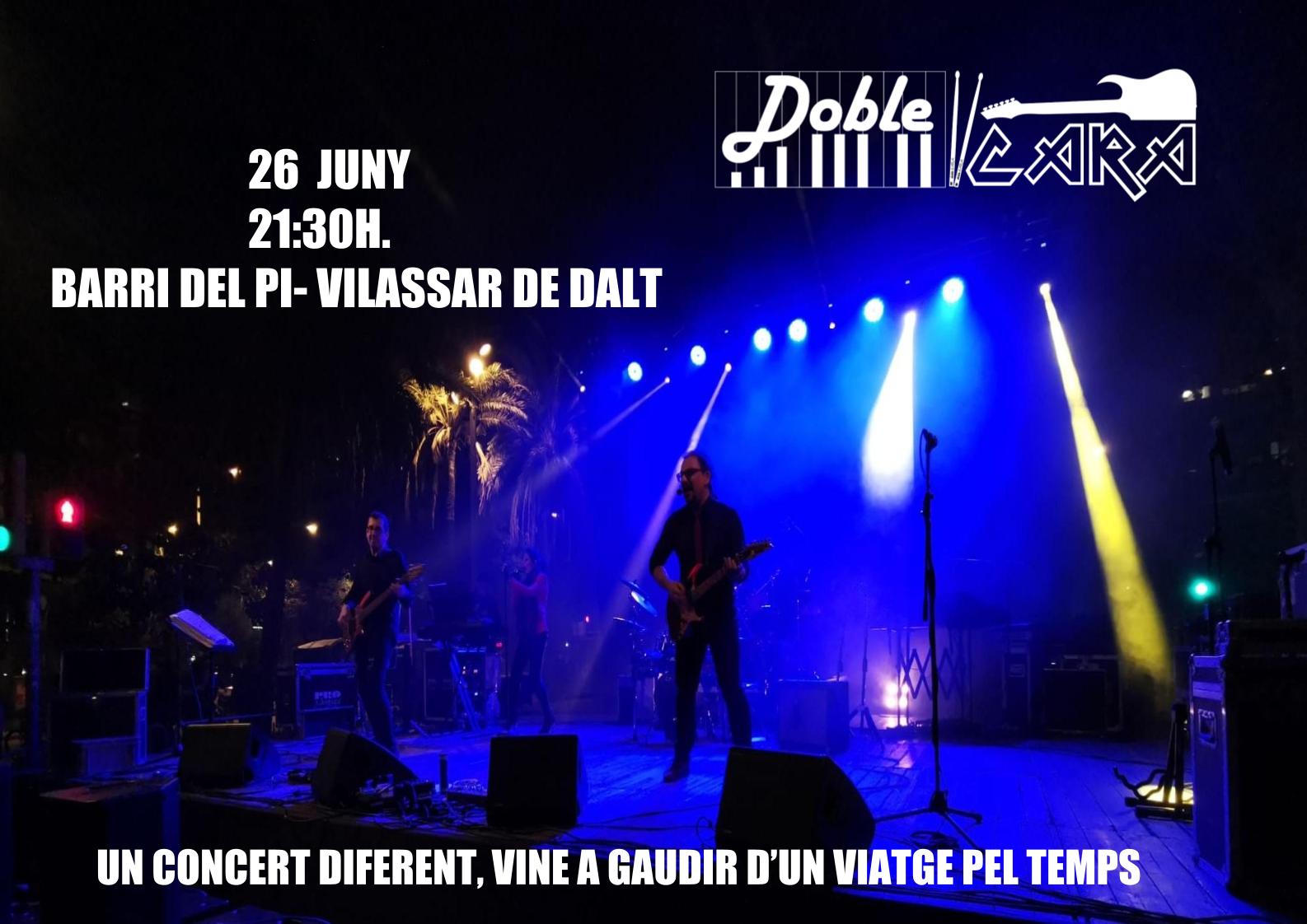 Vetlles 2021: Concert del grup Doble Cara
