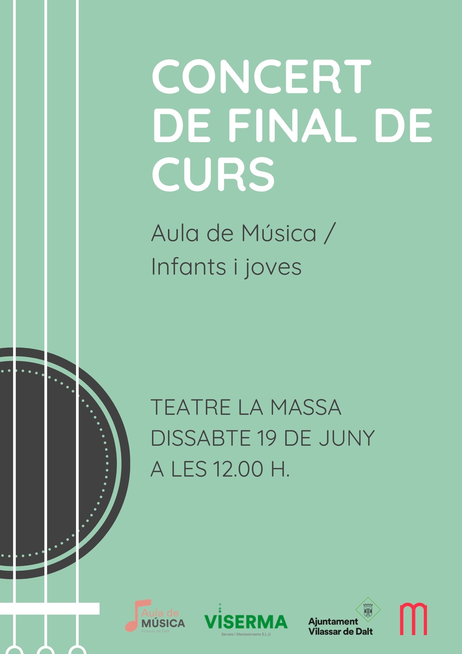 Concert de final de curs de l'Aula de m&uacute;sica