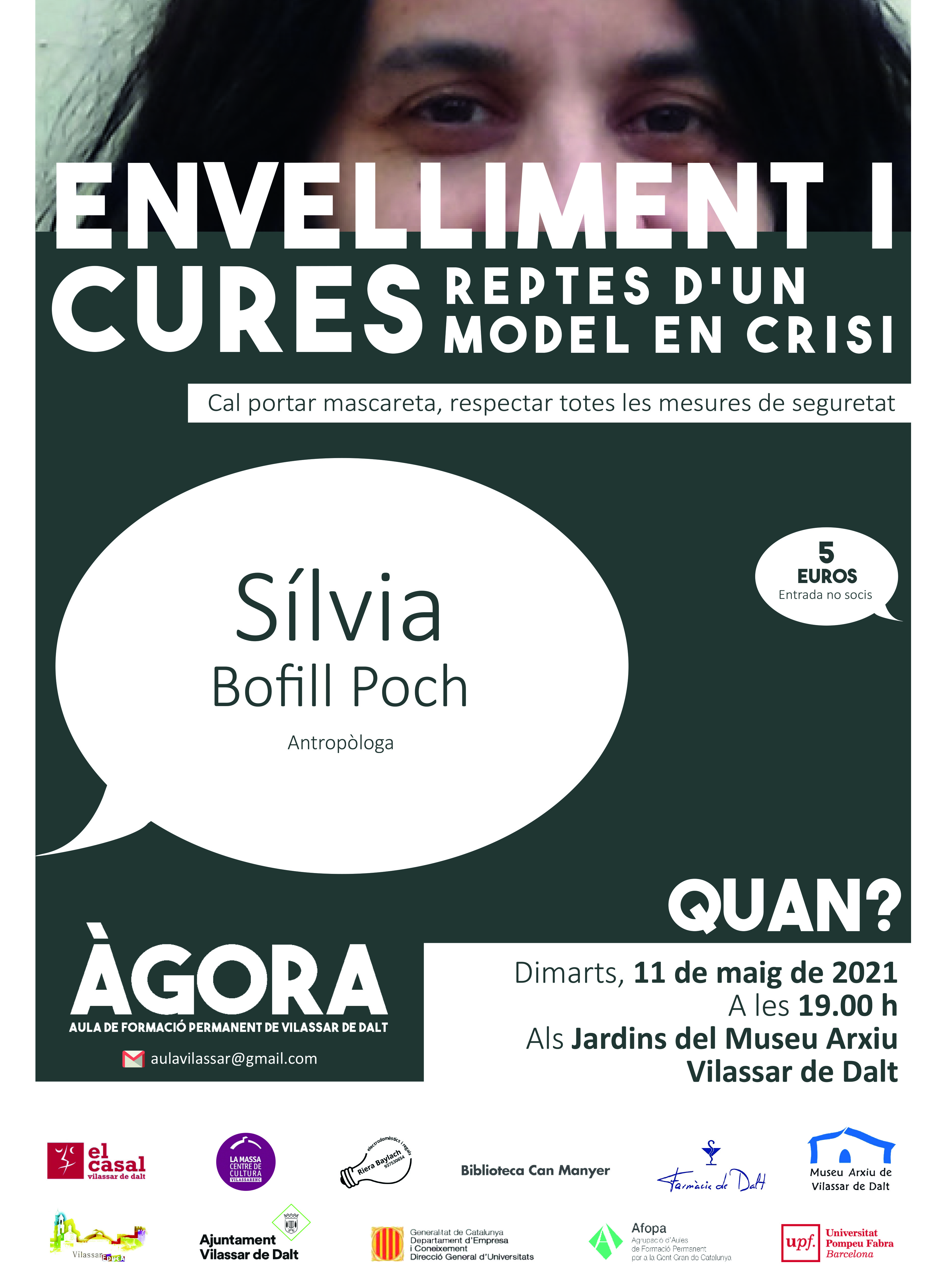 &Agrave;gora Vilassar: Envelliment i cures, reptes d'un model en crisi