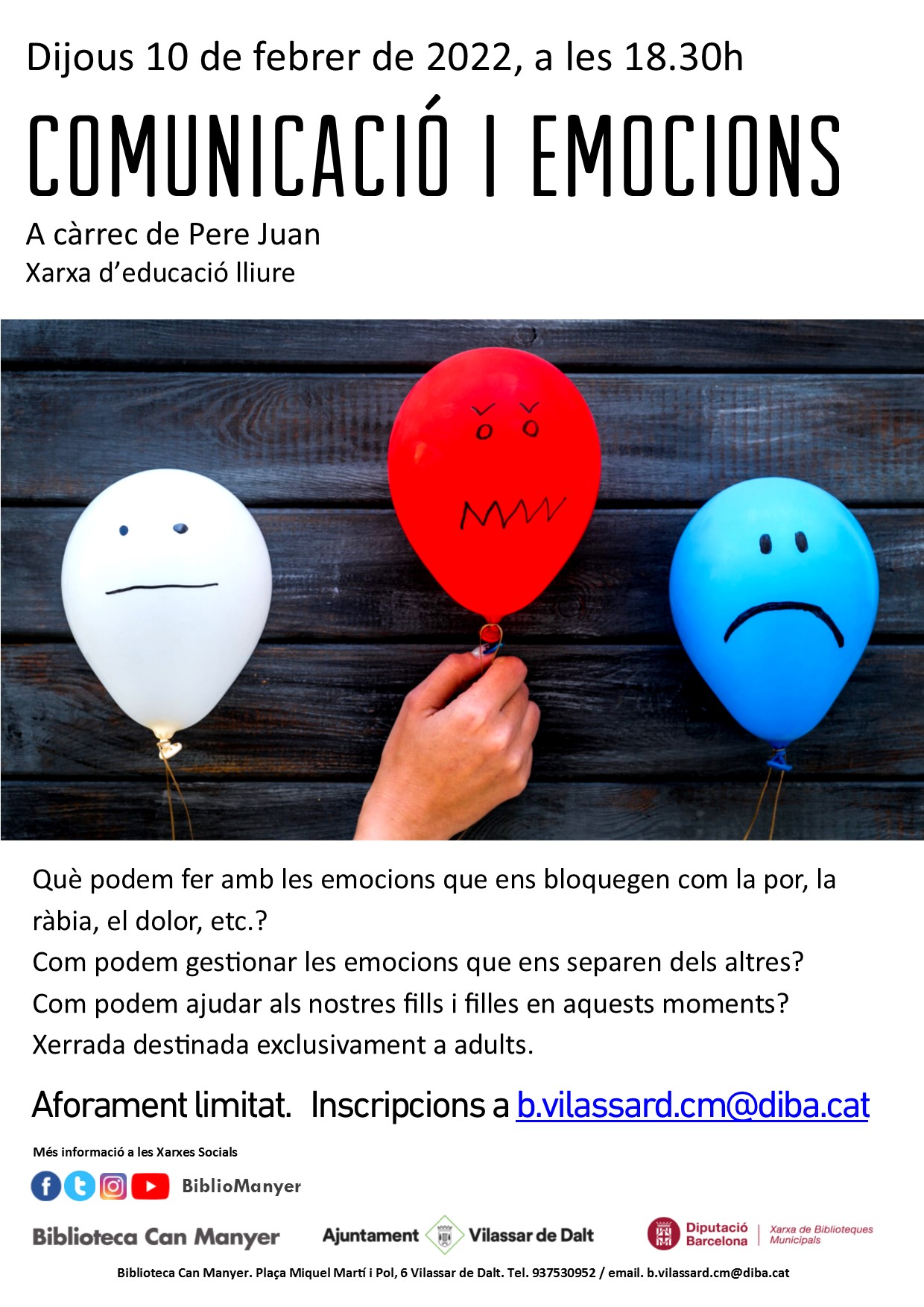 Xerrada: Comunicaci&oacute; i emocions