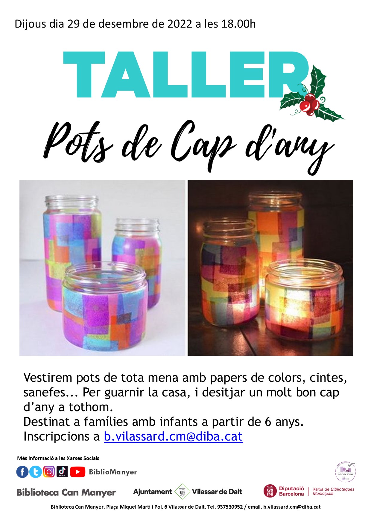 Taller: Pots de cap d'any