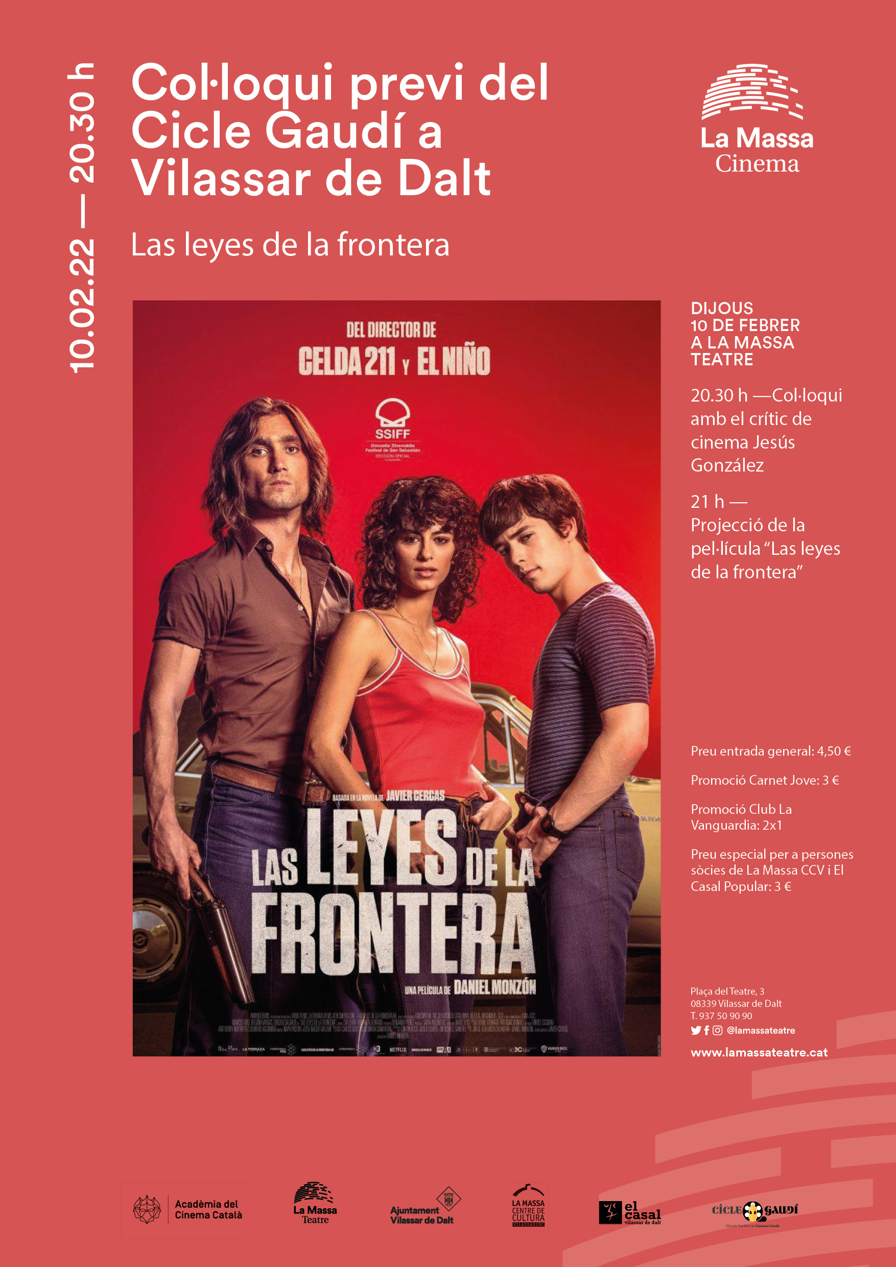 Cicle Gaud&iacute;: Las leyes de la frontera