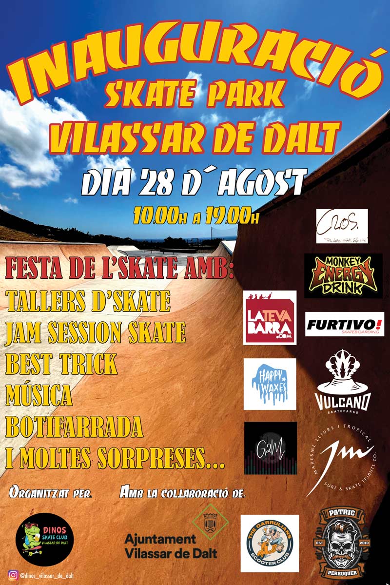 Sants Gen&iacute;s 22: Festa de l'Skatepark