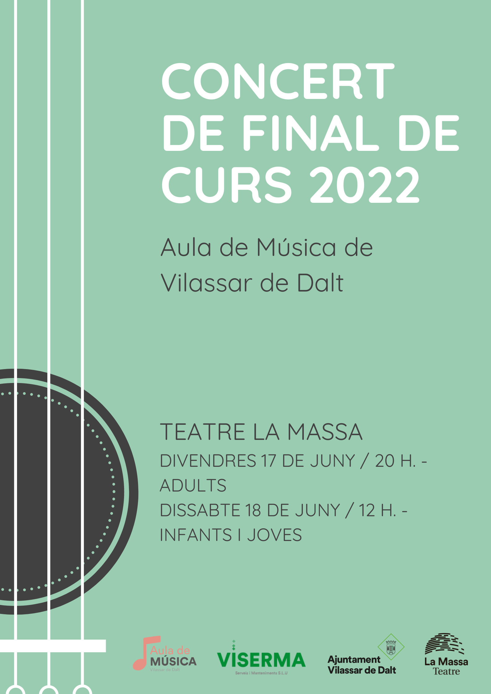 Concert de final de curs de l'Aula de m&uacute;sica