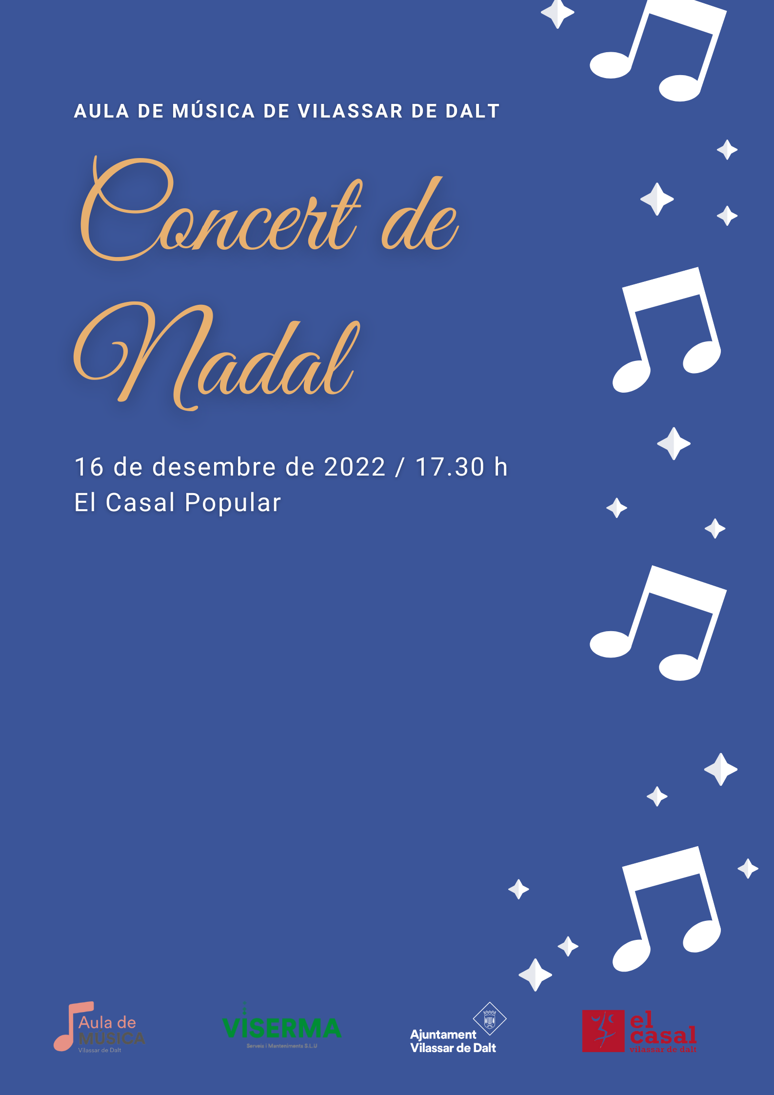 Concert de Nadal de l'Aula de M&uacute;sica
