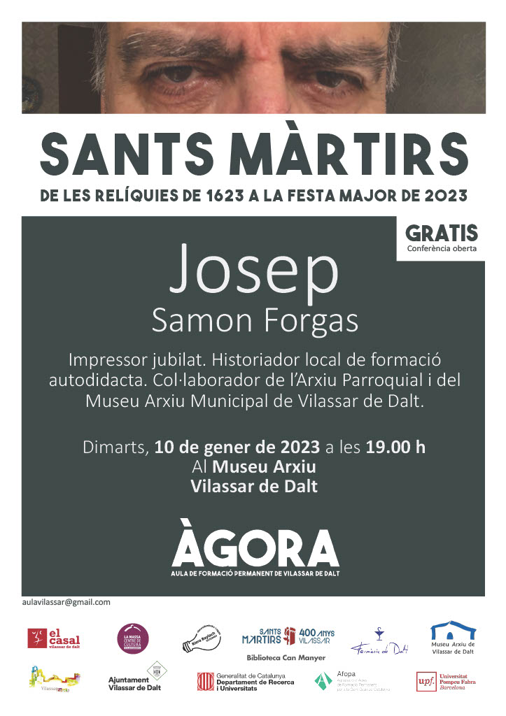 &Agrave;gora Vilassar: Sants M&agrave;rtirs