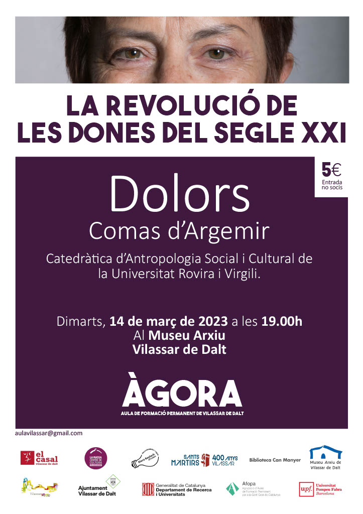 8M. &Agrave;gora Vilassar: La revoluci&oacute; de les dones del segle XXI