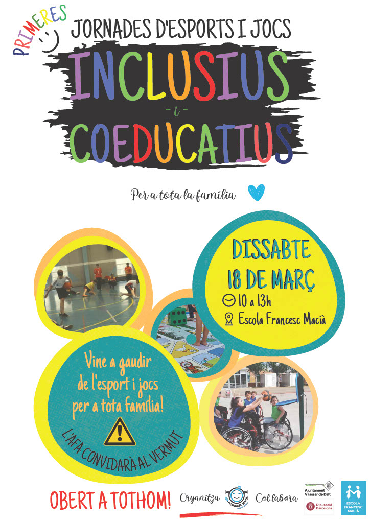 Jornades d'esports i jocs inclusius i coeducatius