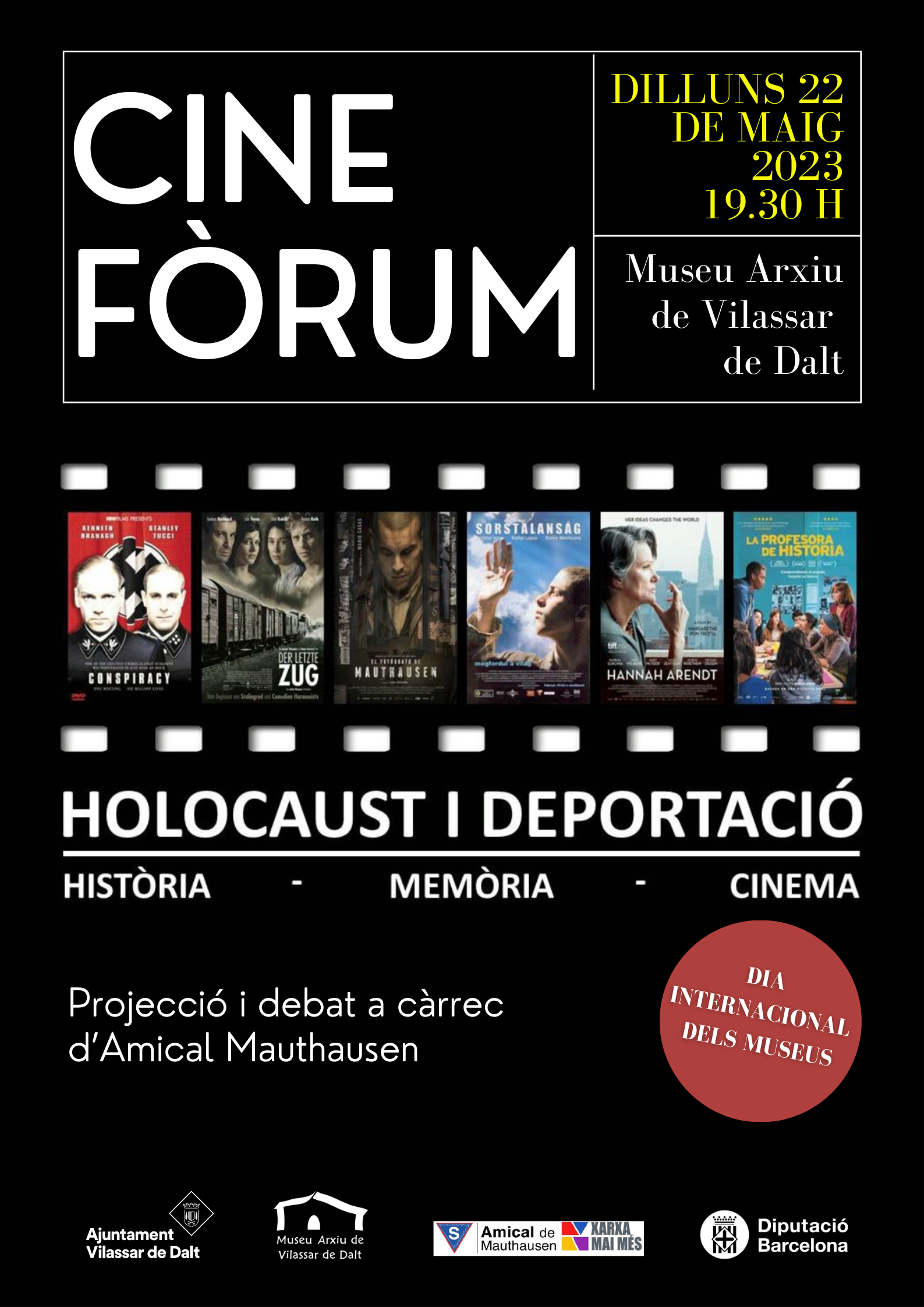 Cine f&ograve;rum: Holocaust i deportaci&oacute;