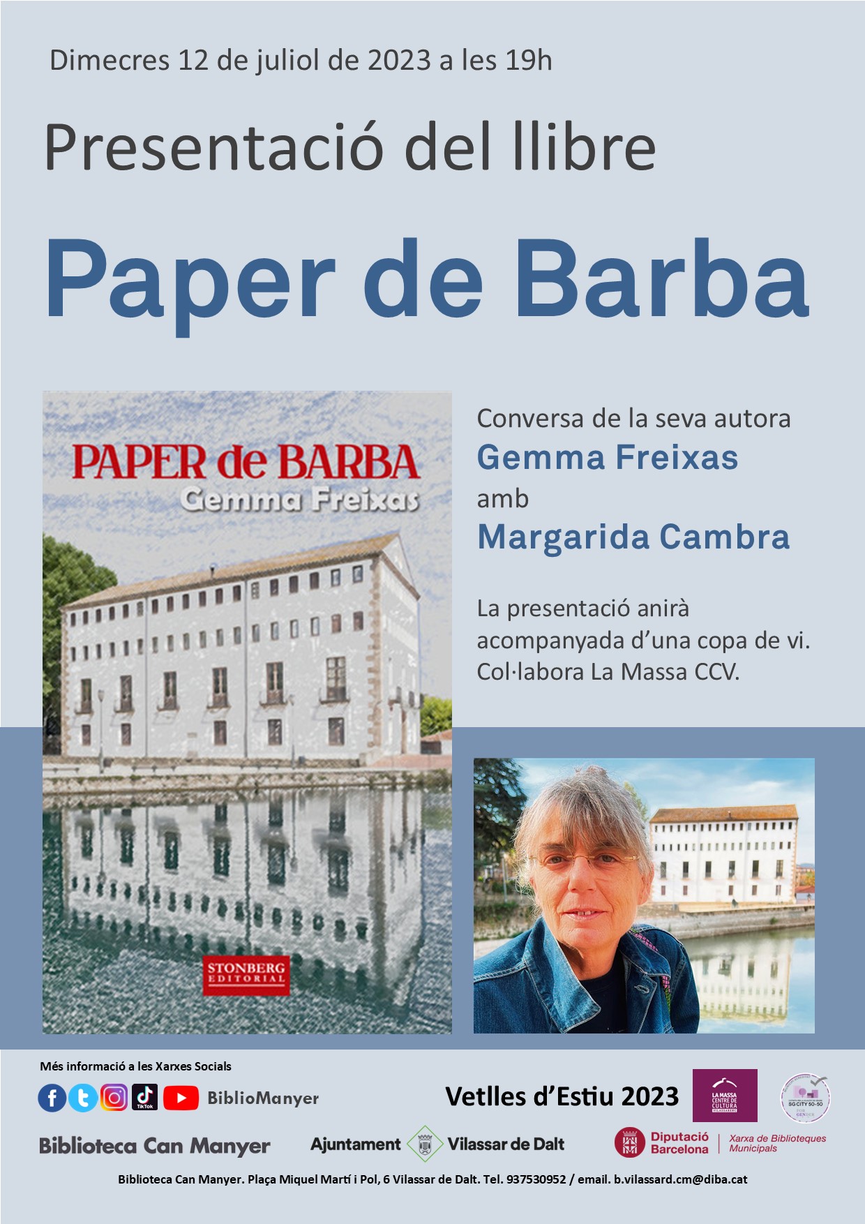 Presentaci&oacute; del llibre Paper de Barba