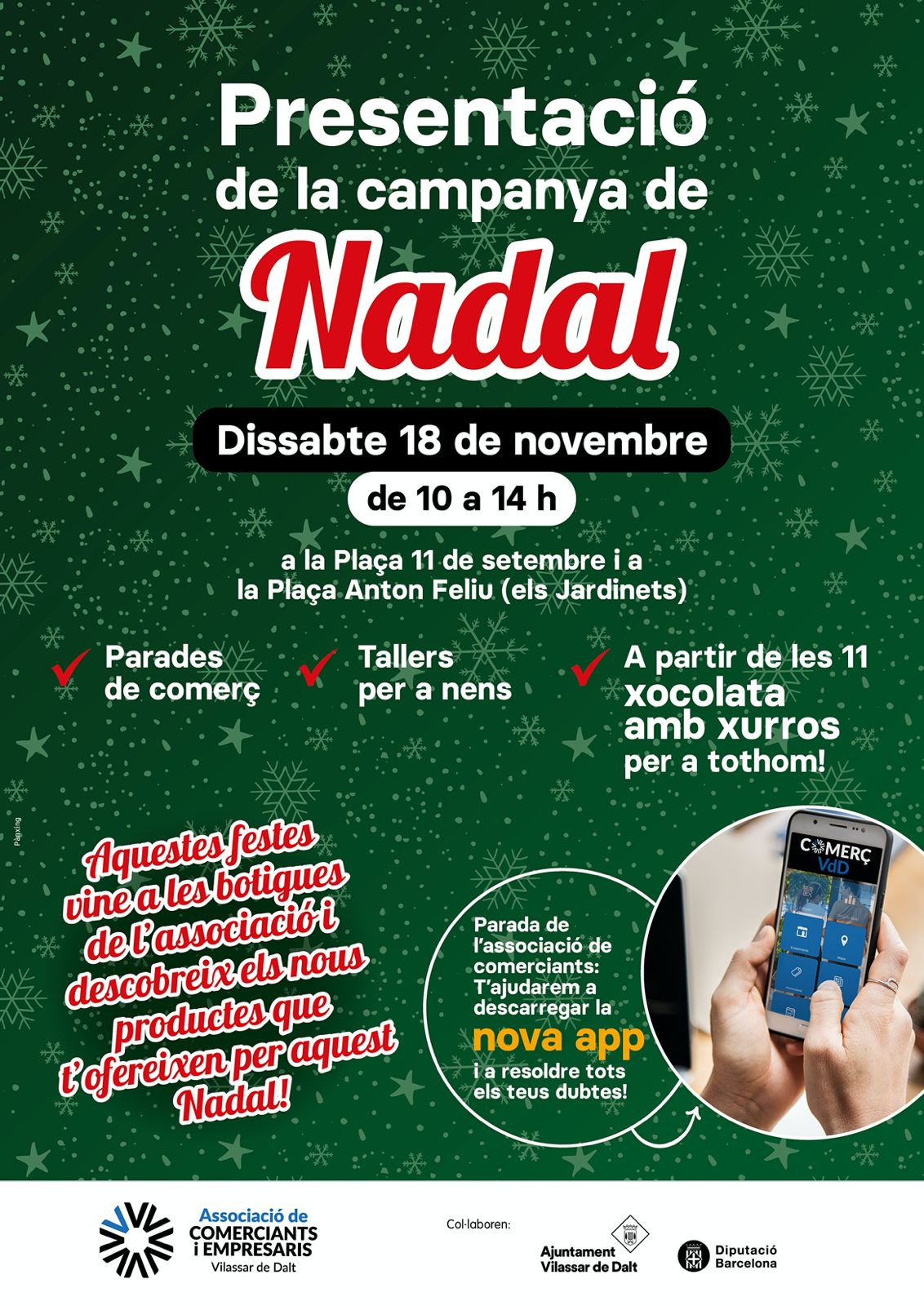 Presentaci&oacute; de la campanya de Nadal del Comer&ccedil; de Vilassar