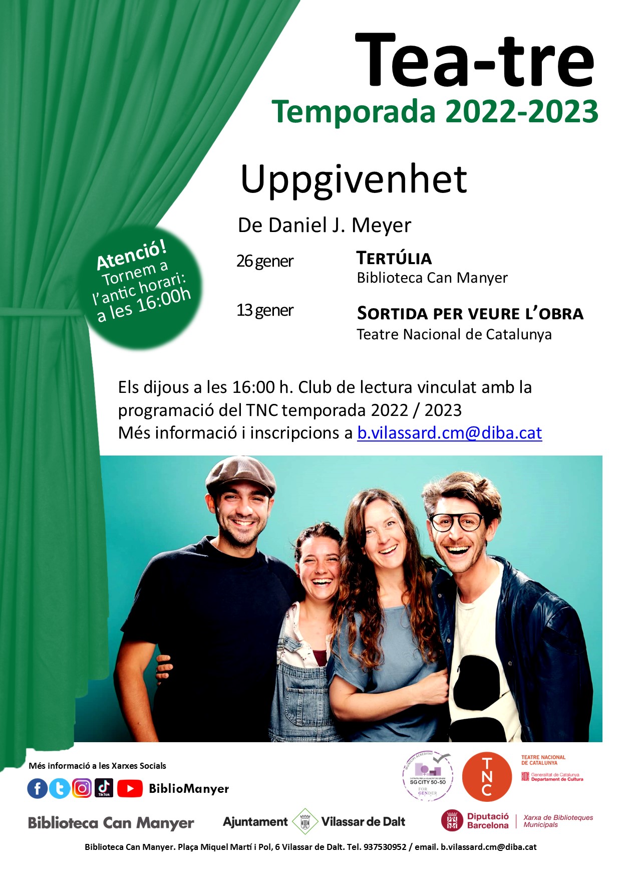 Tea-tre: Uppgivenhet
