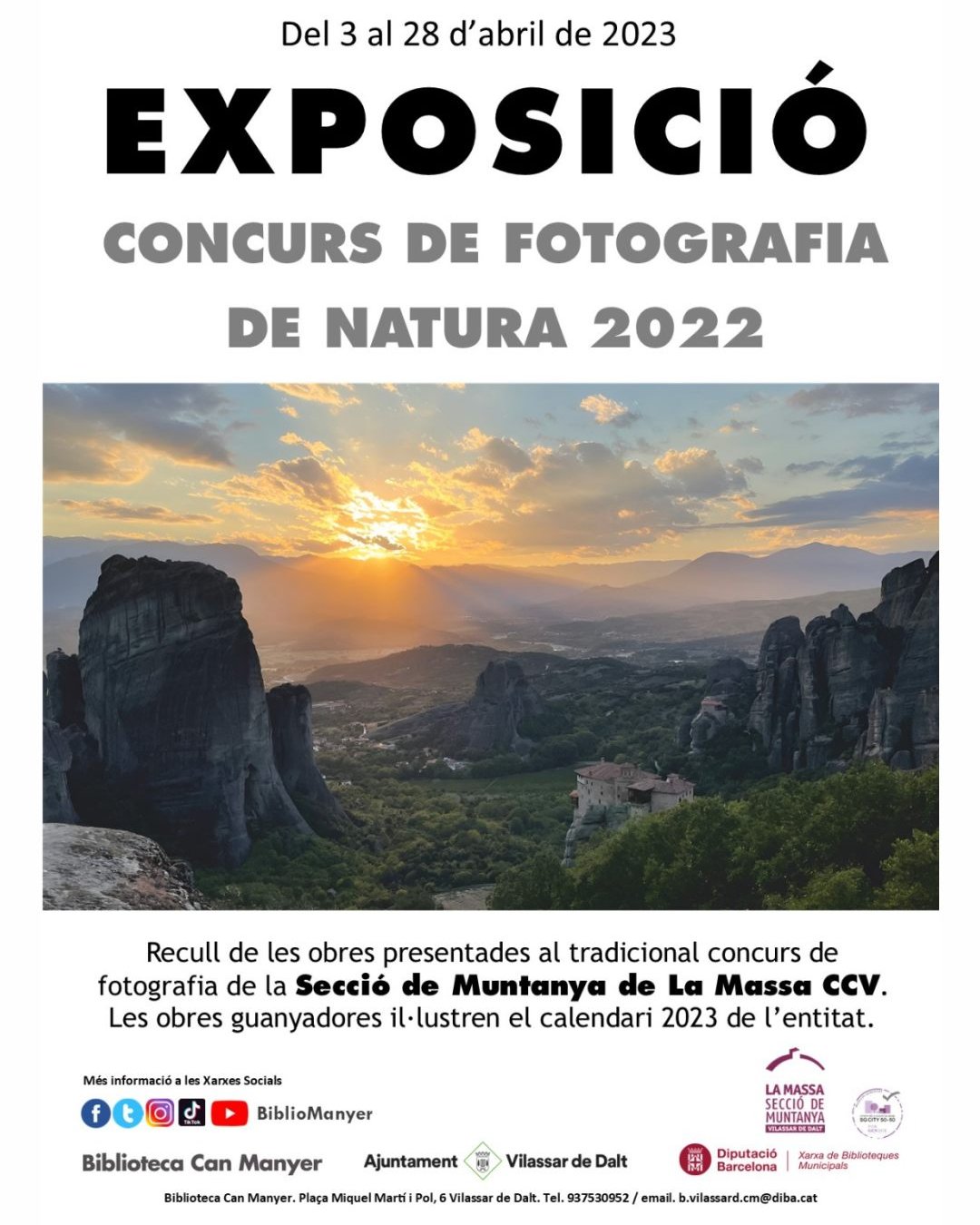 Exposici&oacute;: Concurs de fotografia de natura 2022
