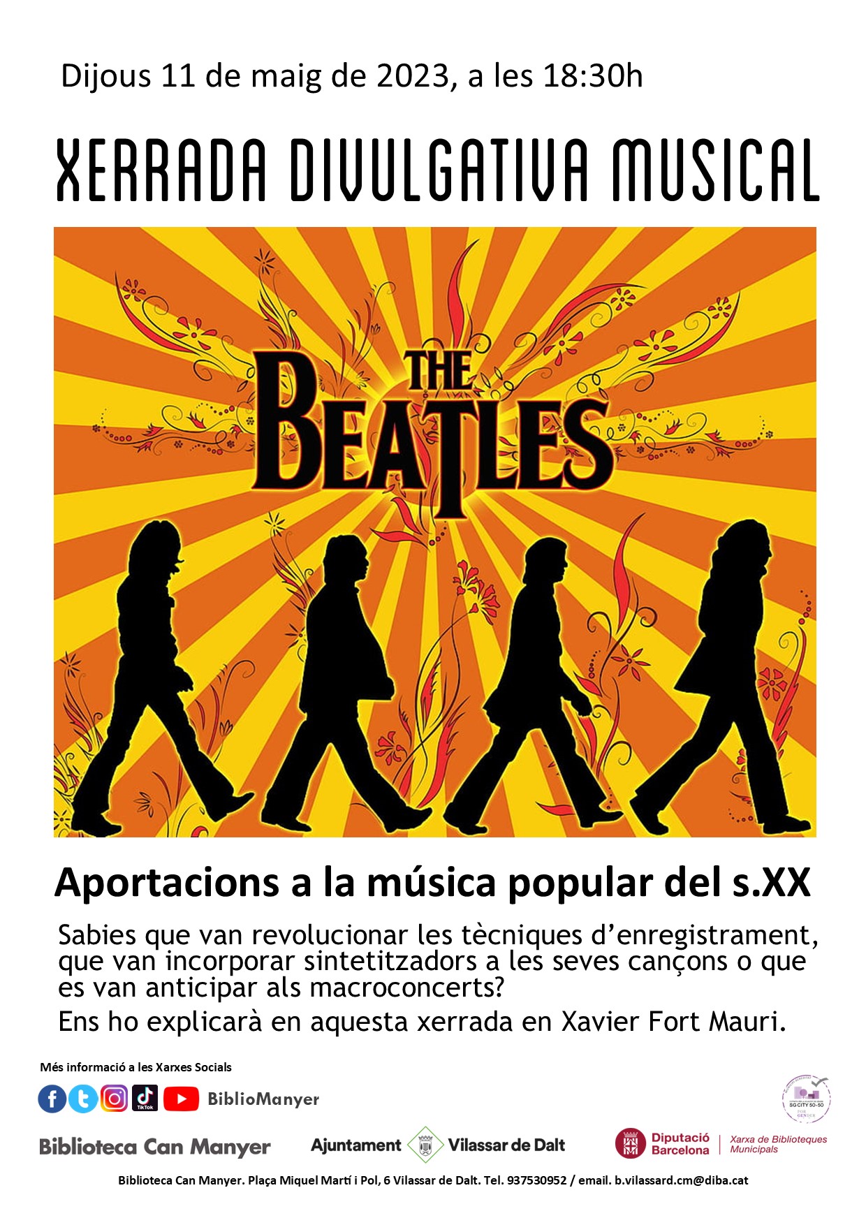 Xerrada divulgativa musical: The Beatles