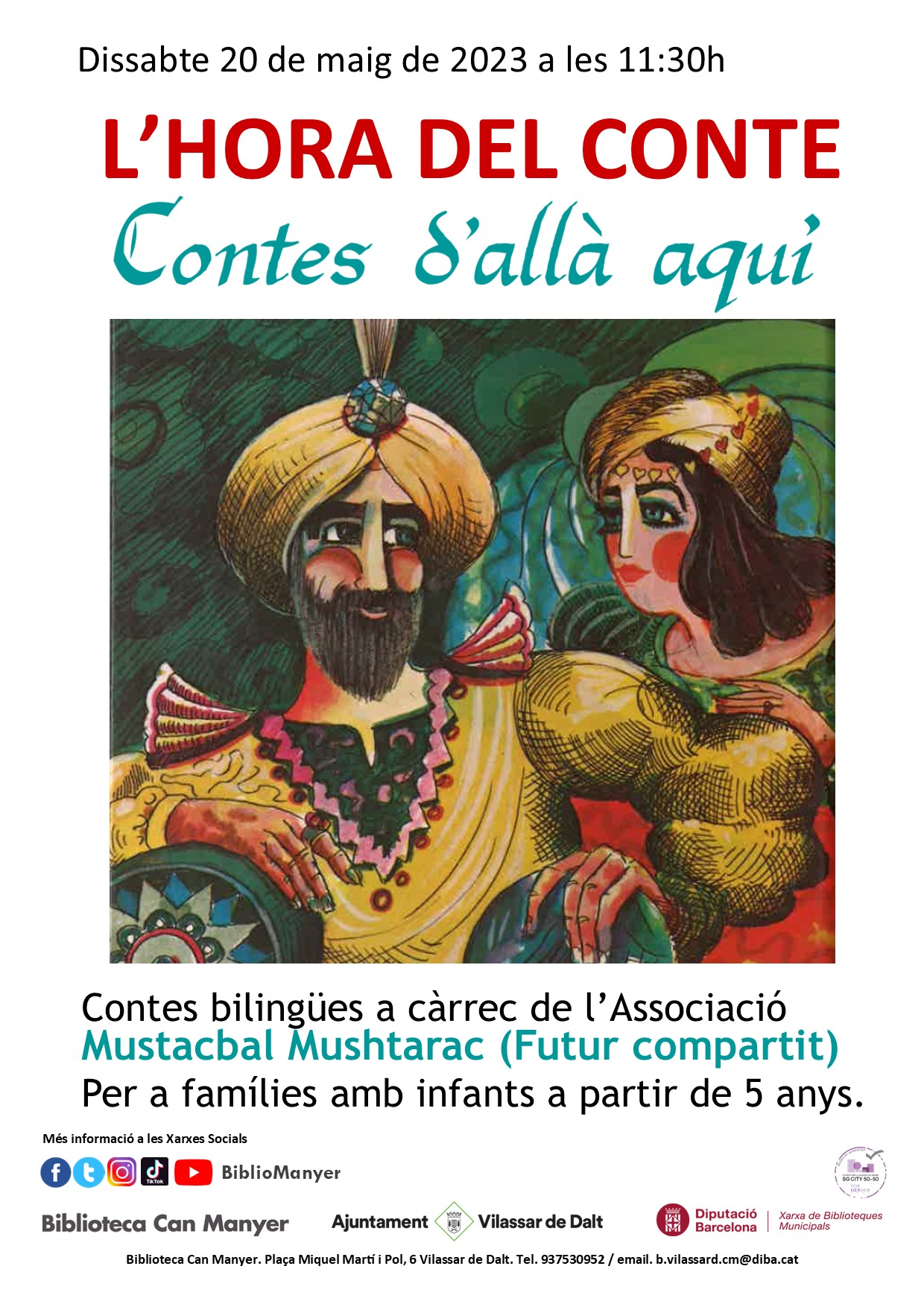 Hora del conte: Contes d'all&agrave; aqu&iacute;