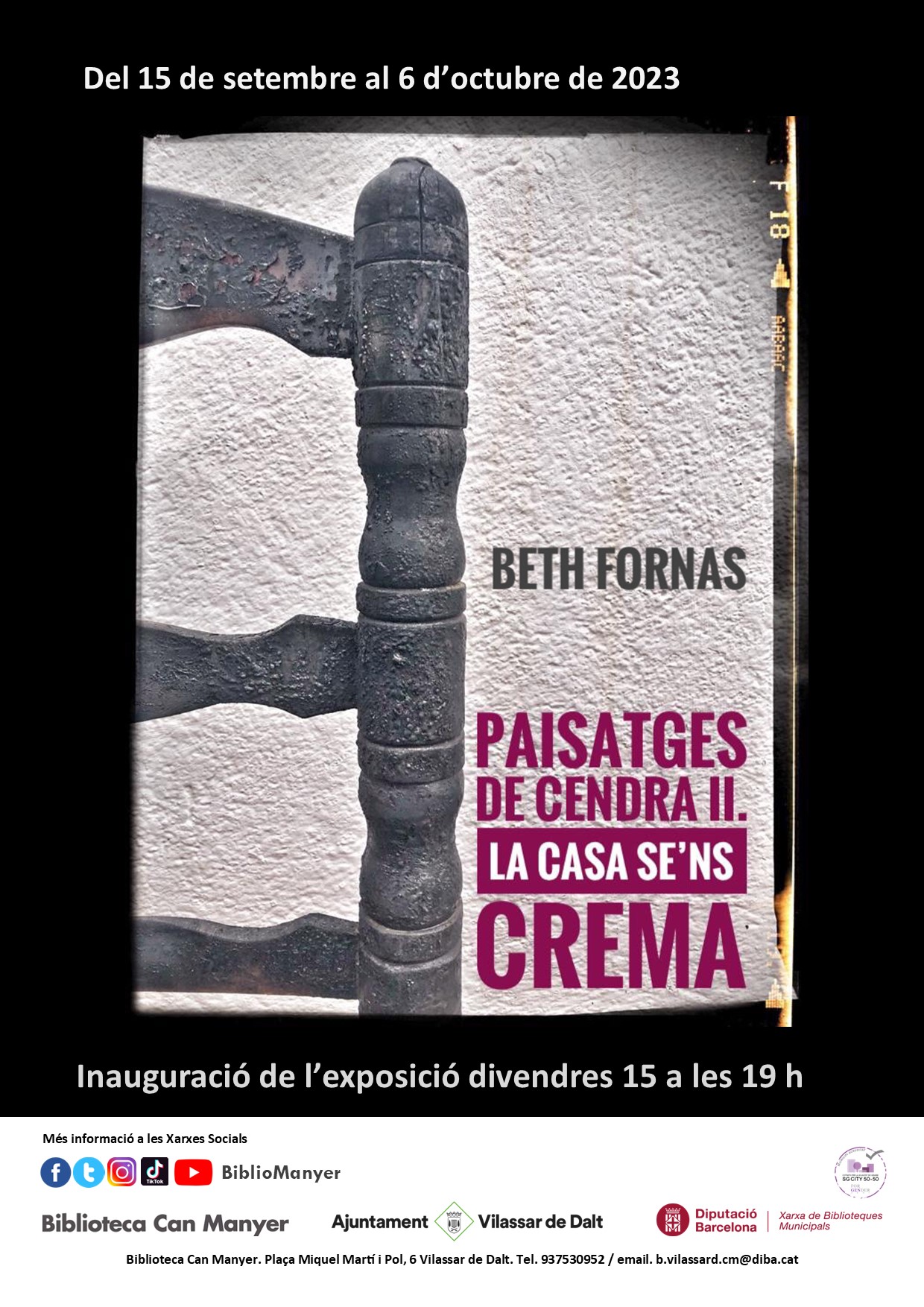 Exposici&oacute; 'Paisatges de cendra II'