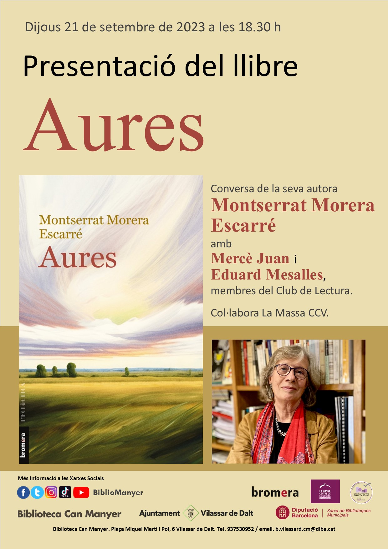 Presentaci&oacute; del llibre 'Aures'