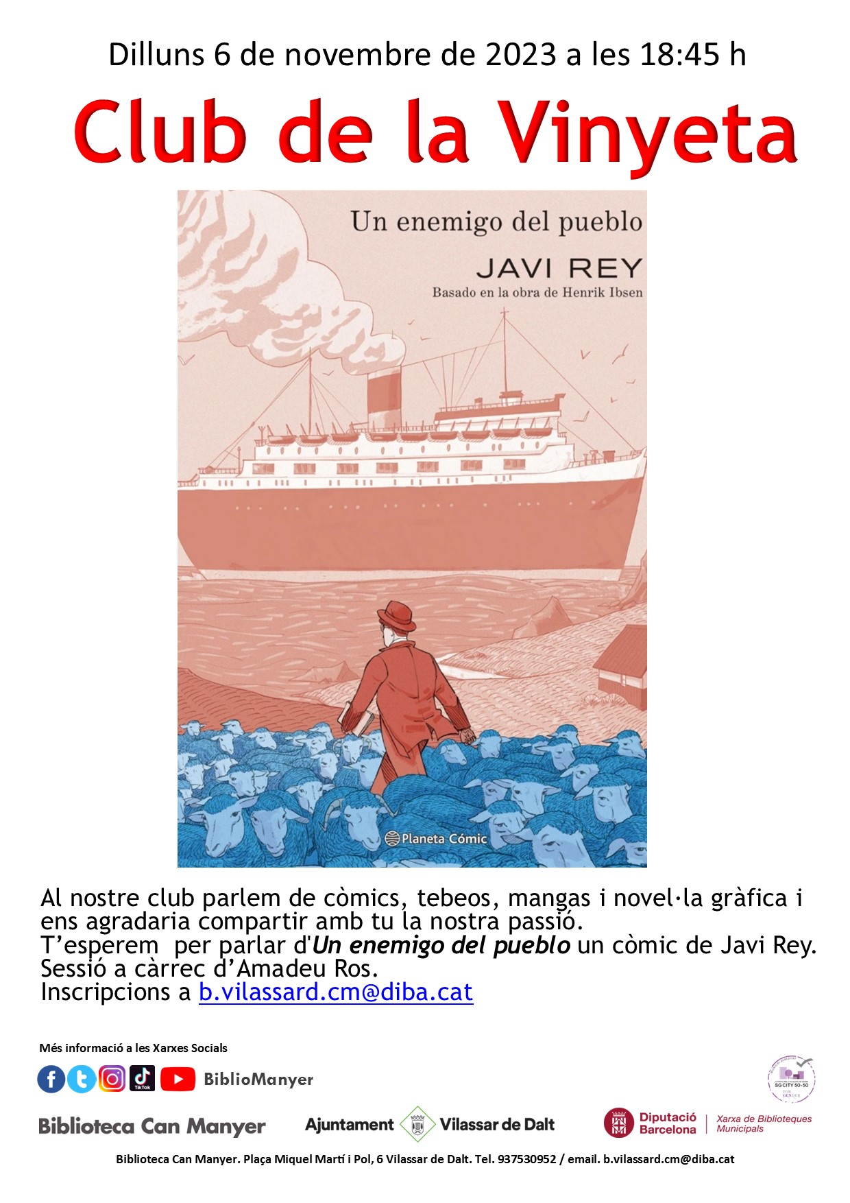 Club de la vinyeta: 'Un enemigo del pueblo'