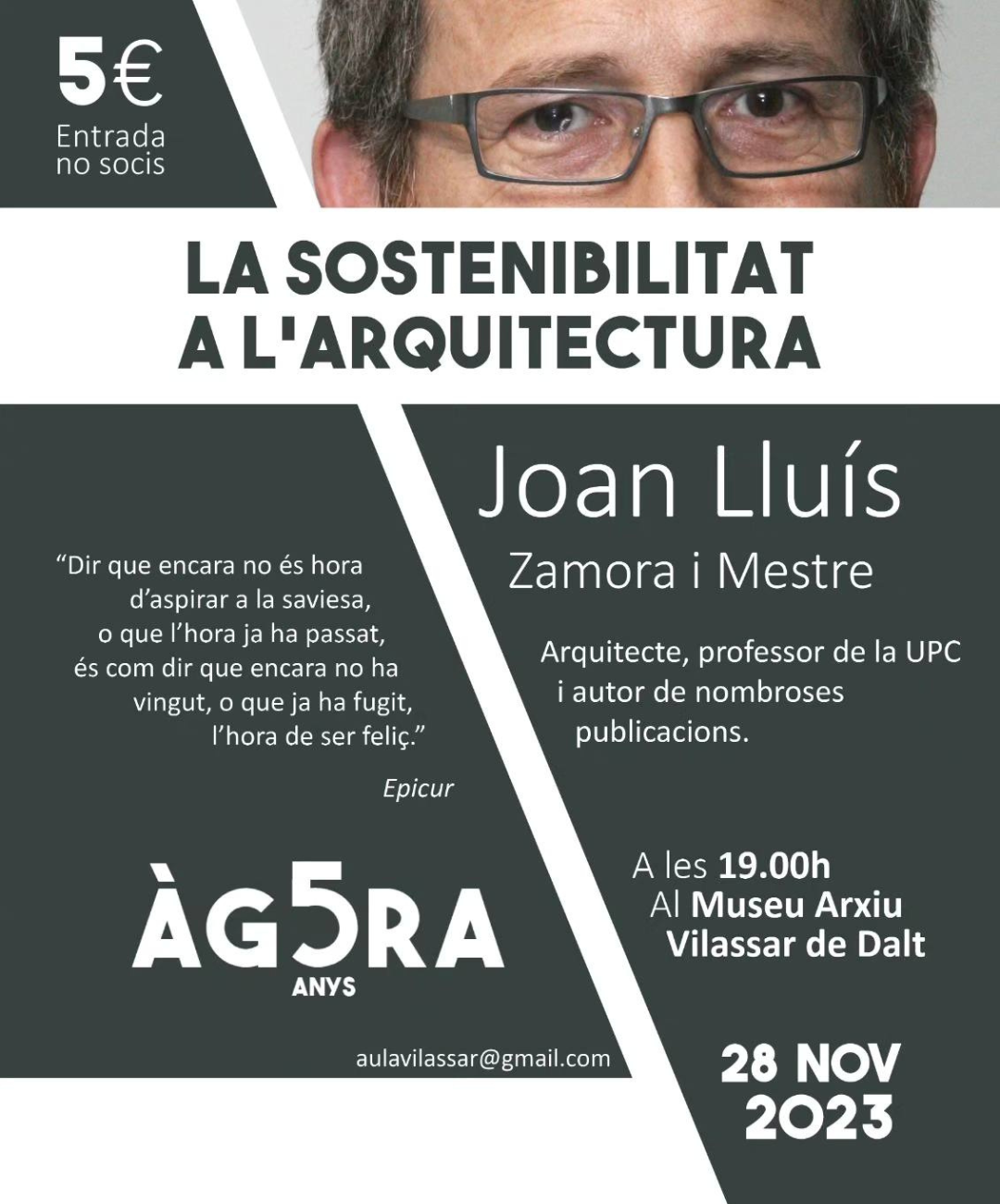 &Agrave;gora Vilassar: La sostenibilitat a l'arquitectura