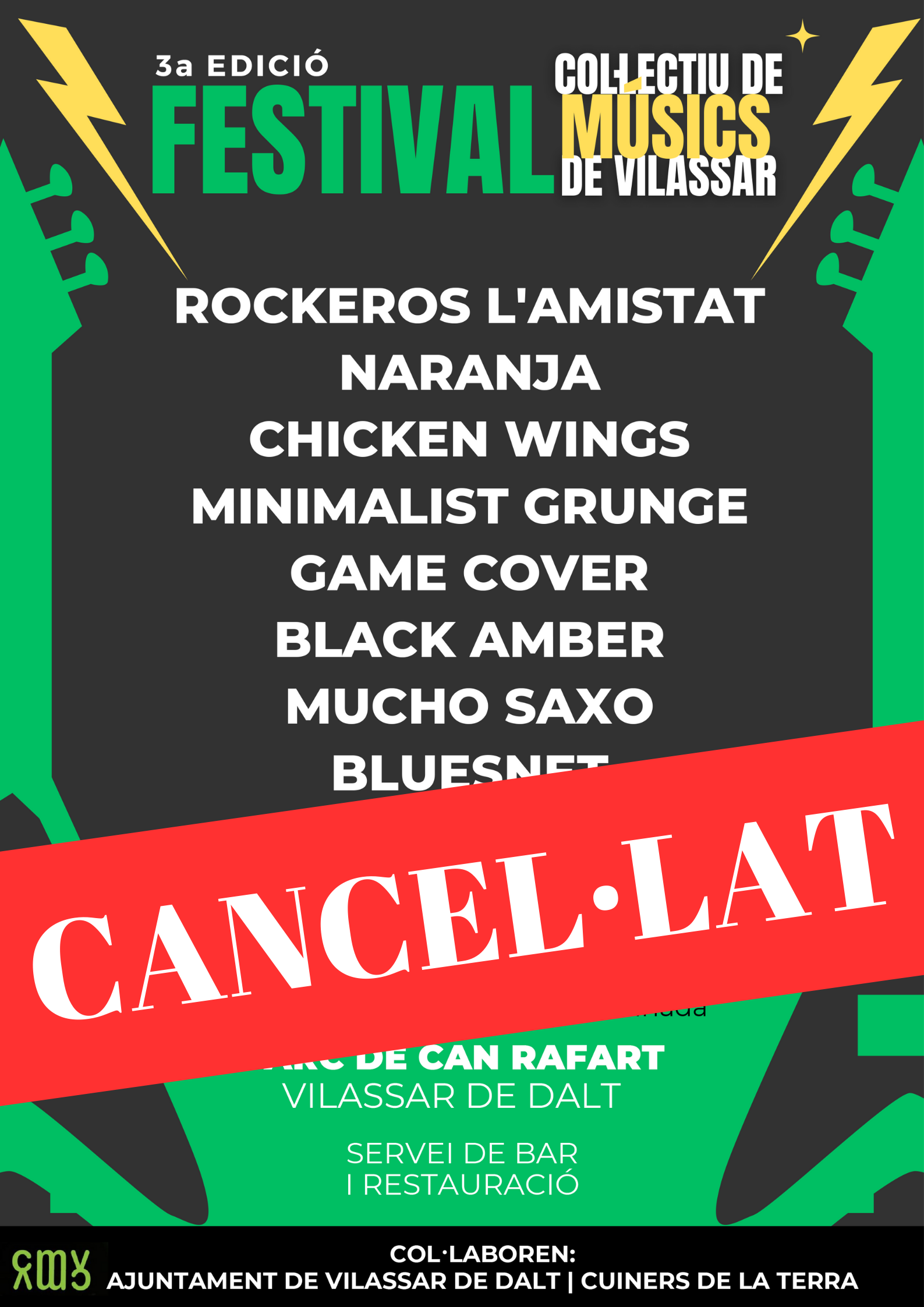CANCEL&middot;LAT! 3r Festival del Col&middot;lectiu de m&uacute;sics
