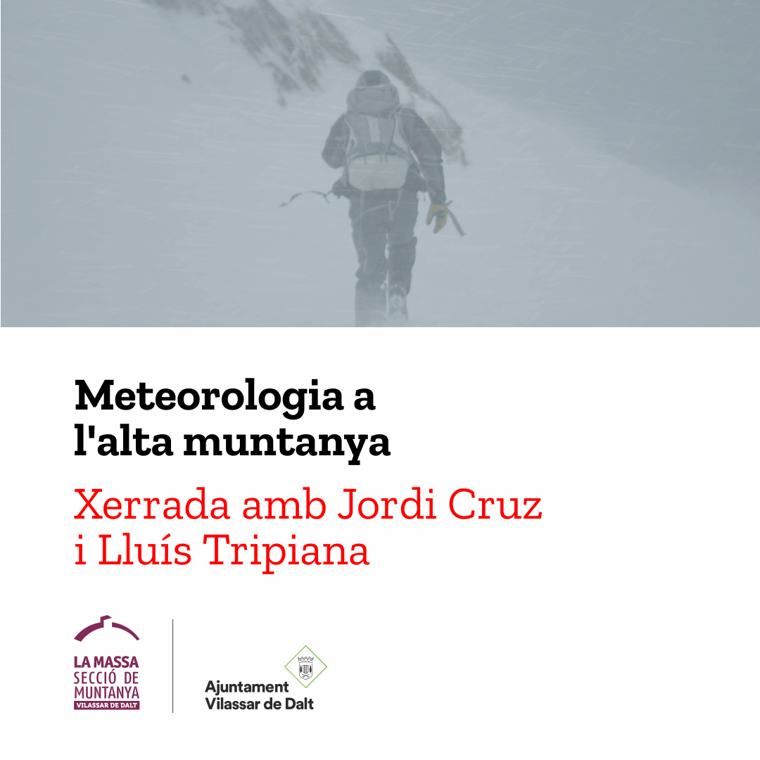 Xerrada 'Meteorologia a l'alta muntanya'