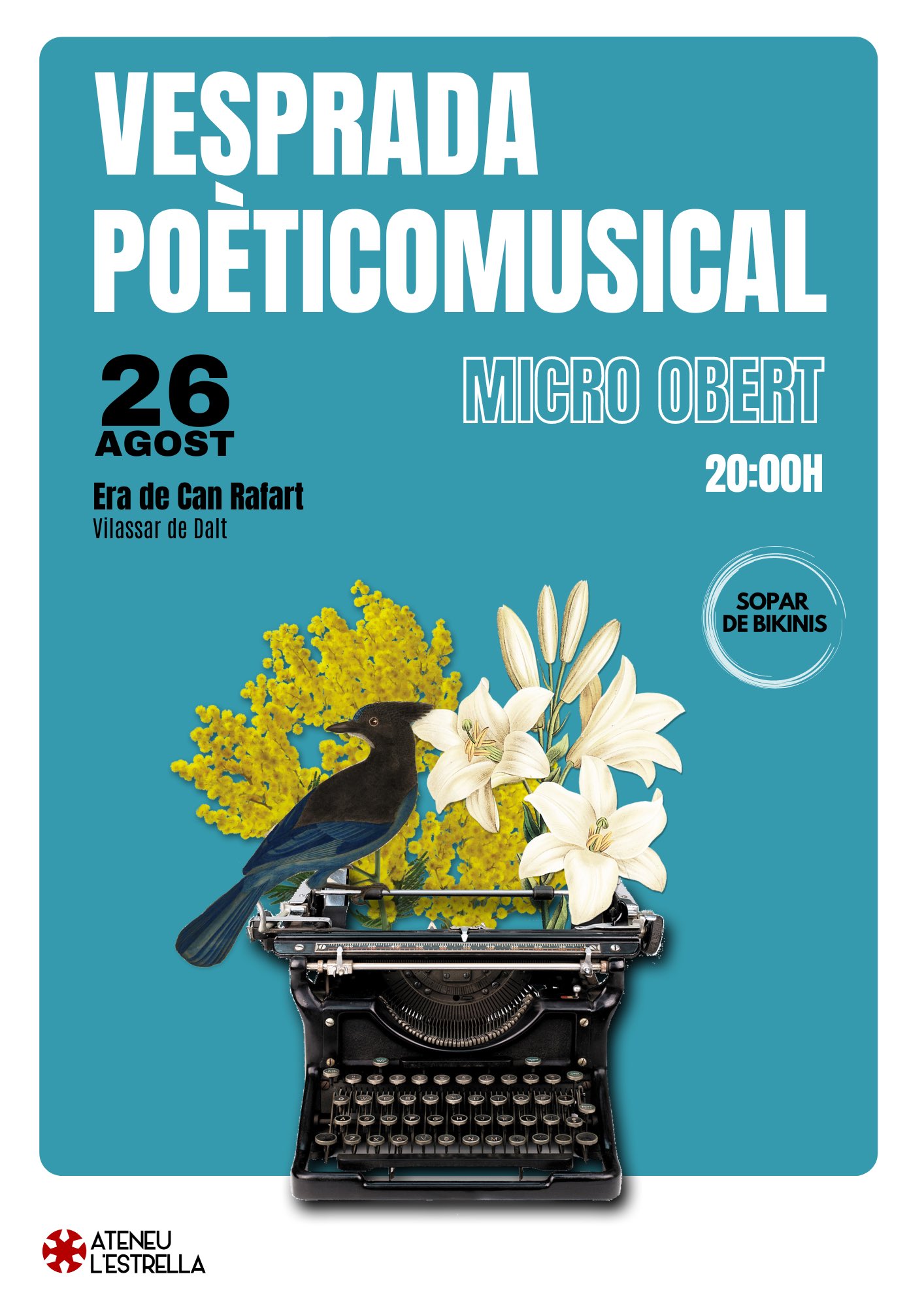 Sants Gen&iacute;s 23. Vesprada po&egrave;ticomusical