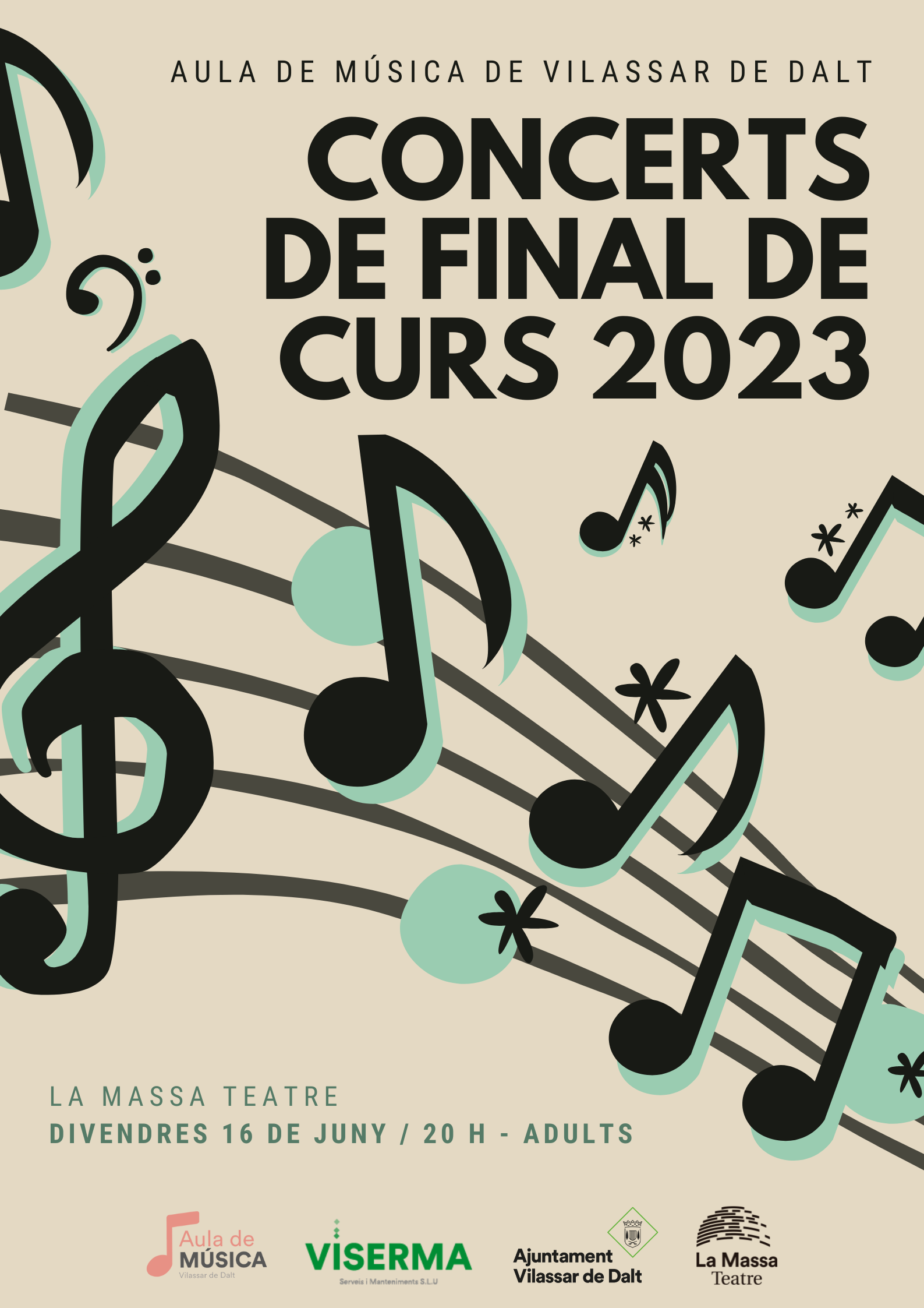 Concert de final de curs de l'Aula de m&uacute;sica. Adults