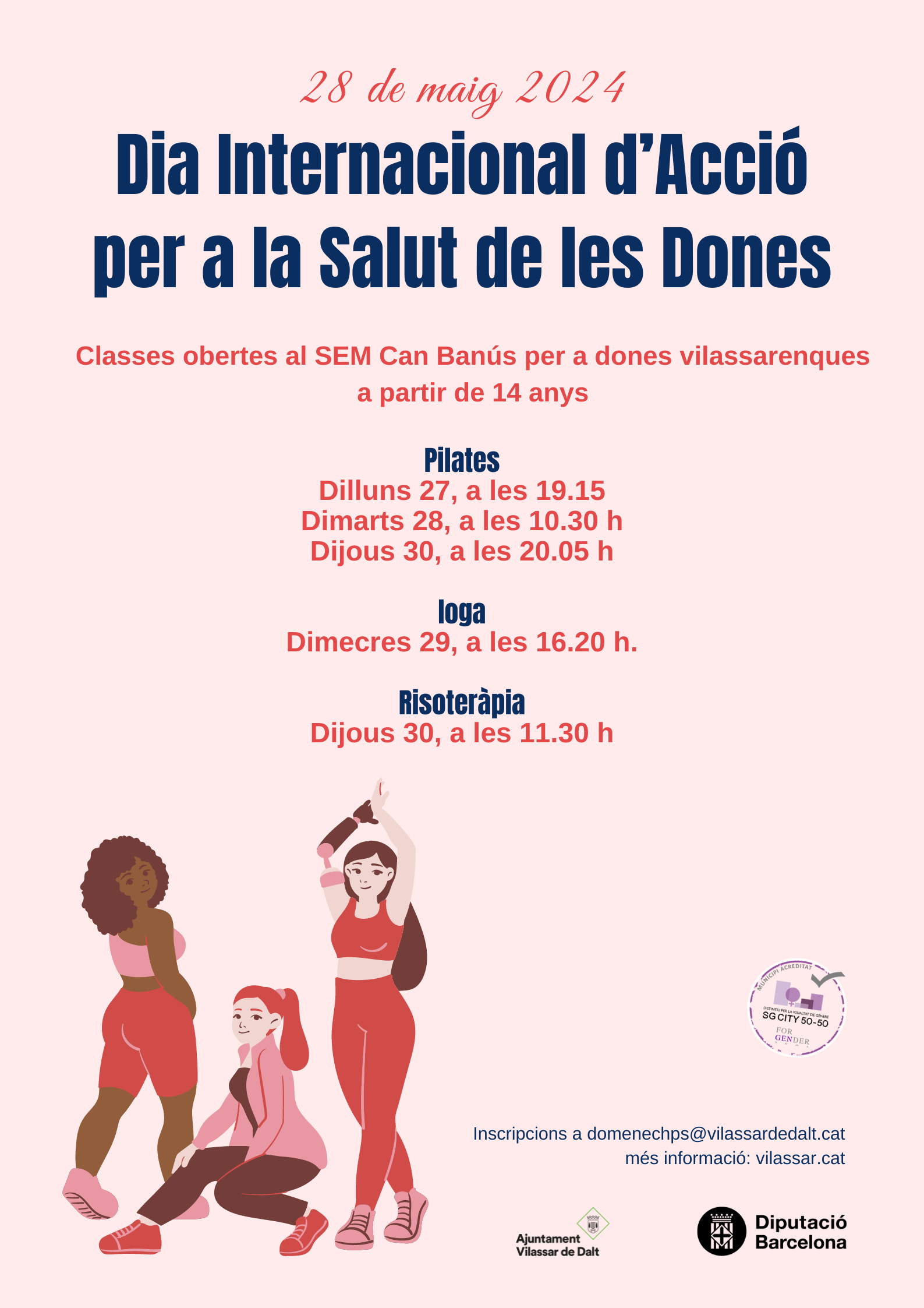 Dia internacional d'acci&oacute; per a la Salut de les dones