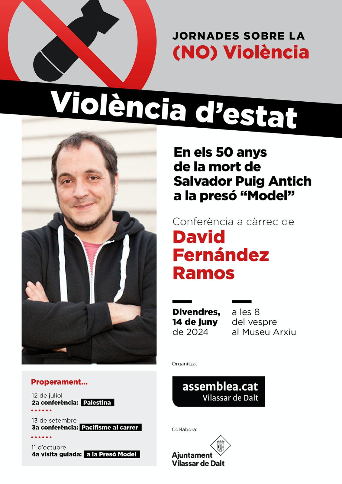 Jornades sobre la no viol&egrave;ncia. Viol&egrave;ncia d'estat