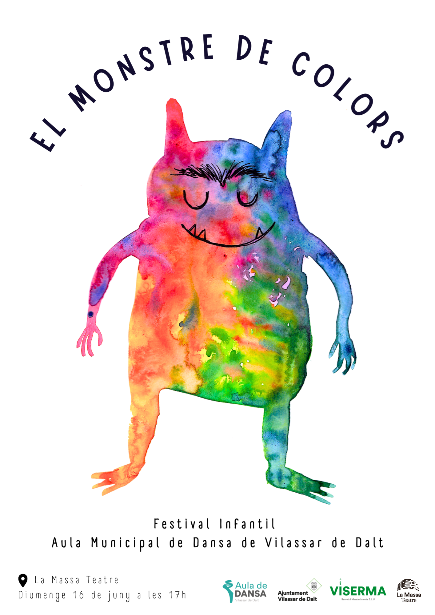 Festival infantil de l'Aula de Dansa. 'El monstre de colors'