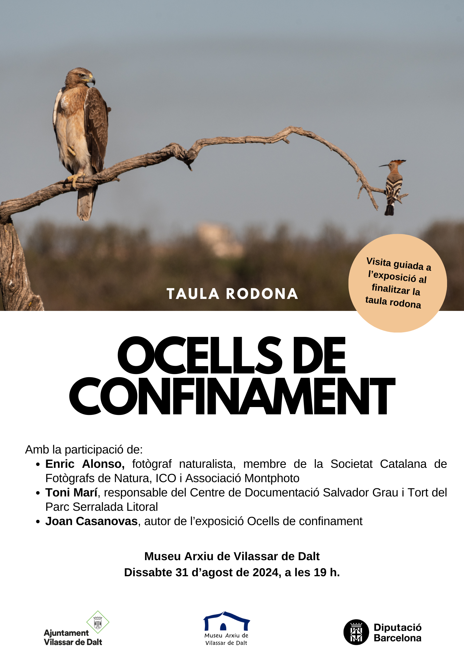 Taula rodona 'Ocells de confinament'