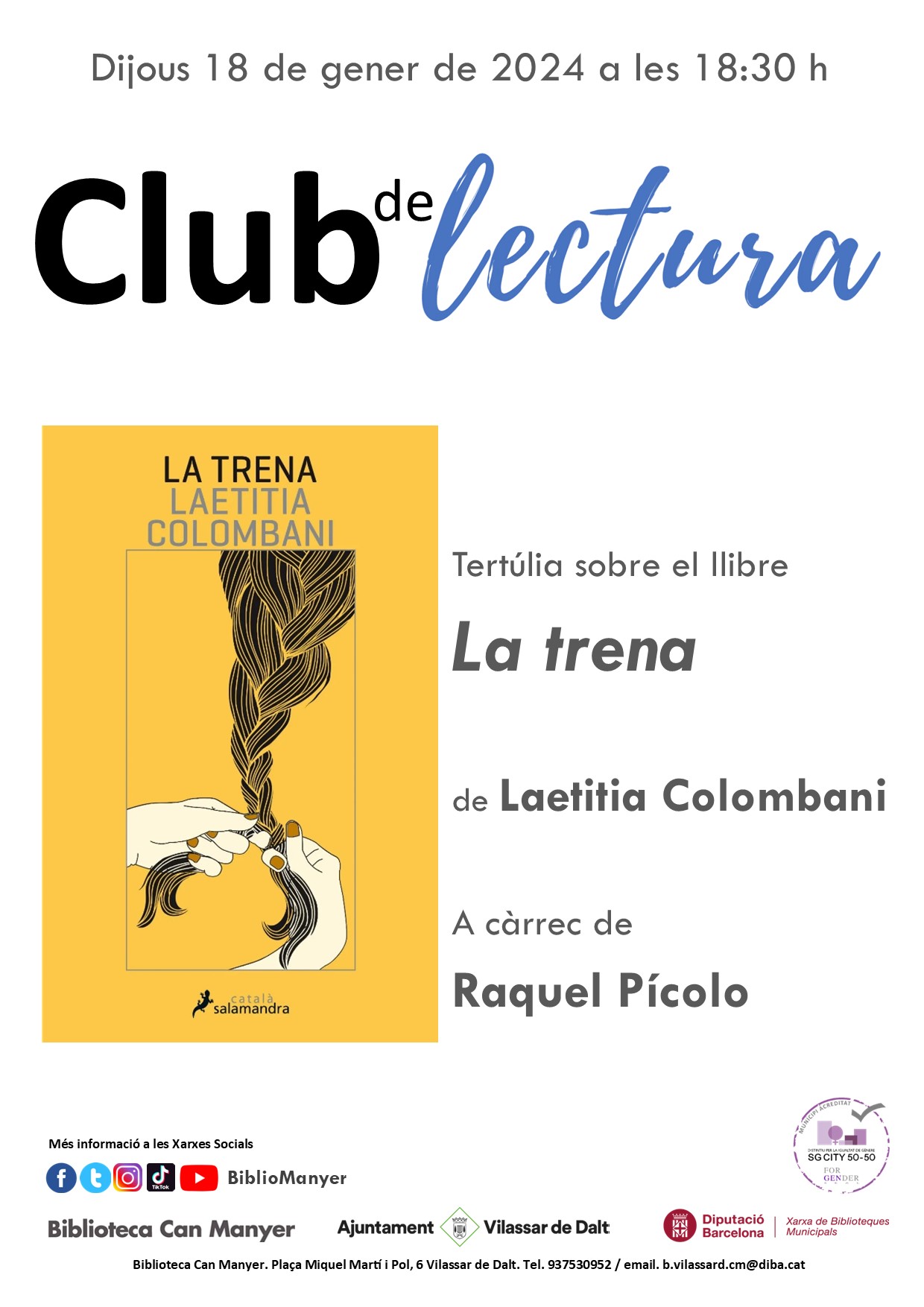 Club de lectura: La trena