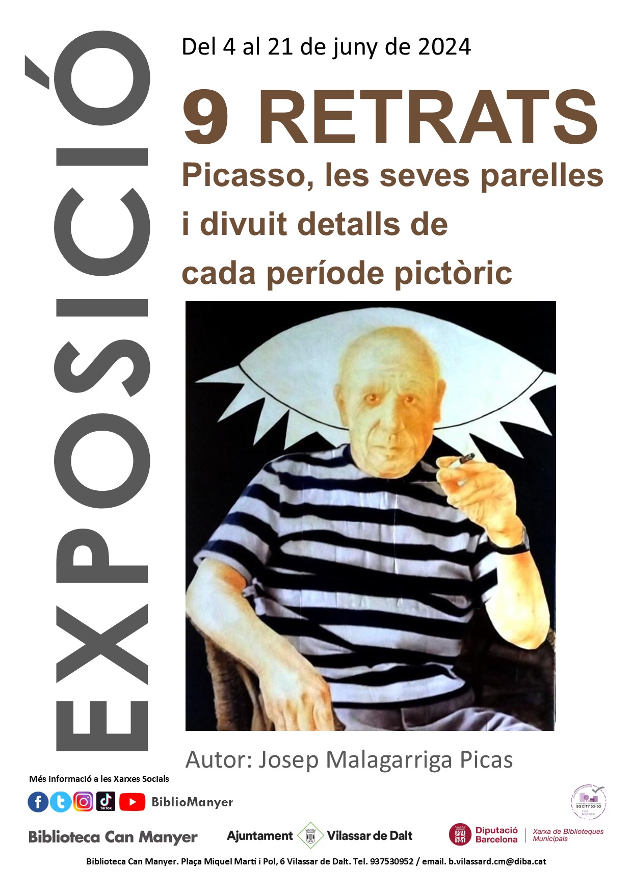 Exposici&oacute; '9 retrats'