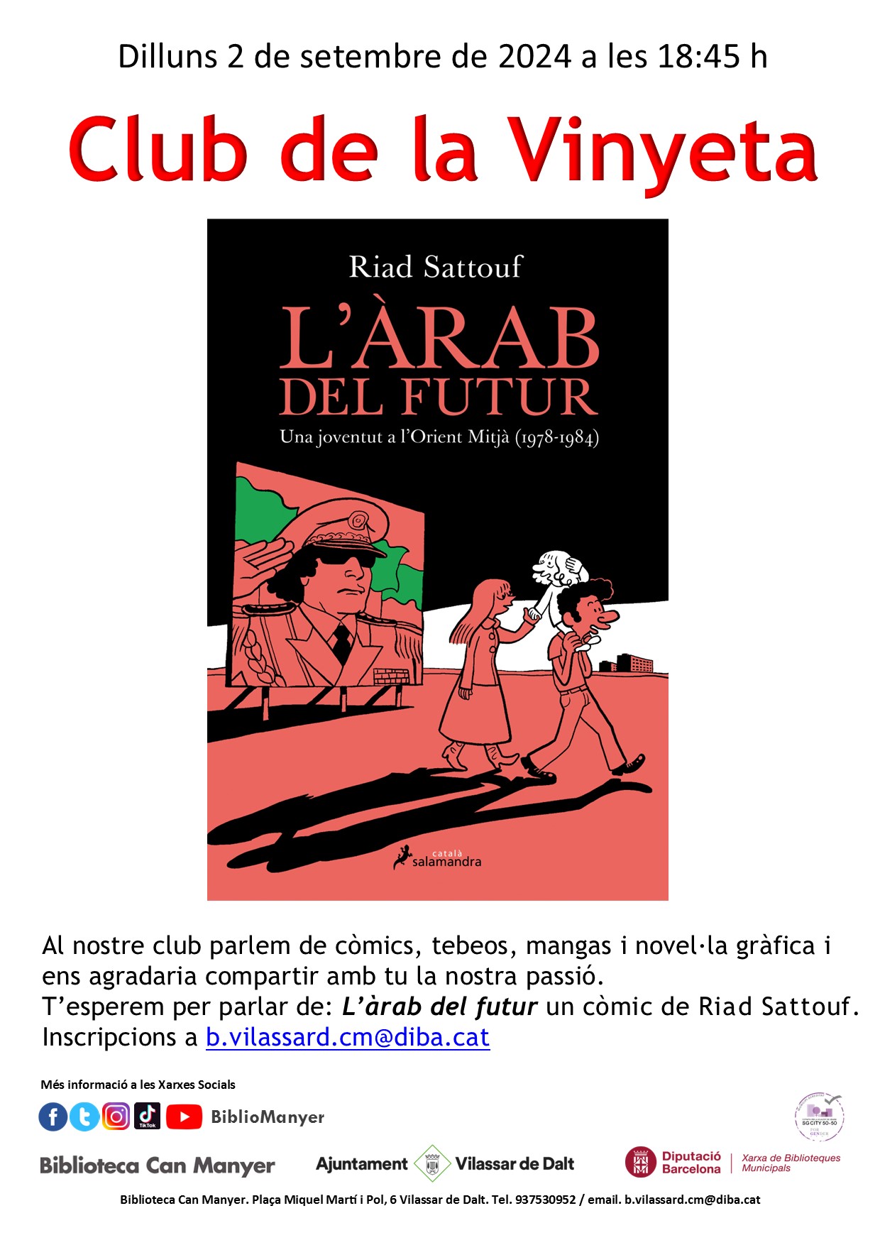 Club de la Vinyeta. 'L&agrave;rab del futur'