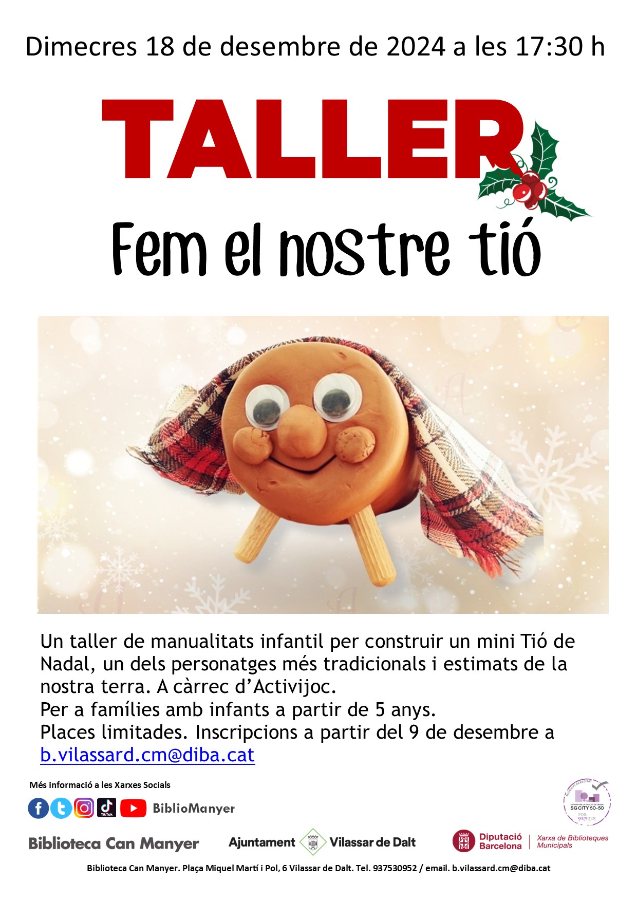 Taller 'Fem el nostre tió'