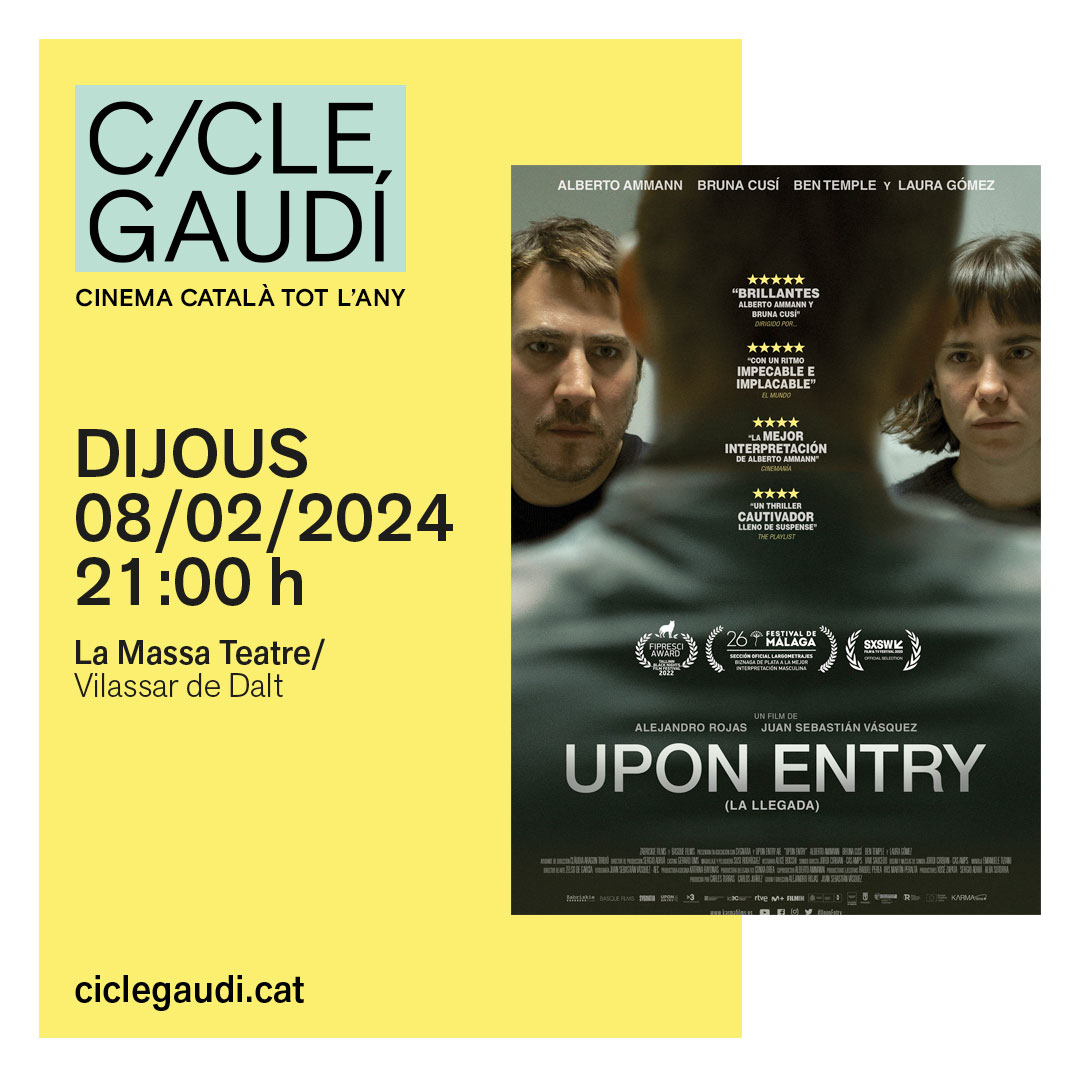 Cicle Gaud&iacute;: 'Upon entry'