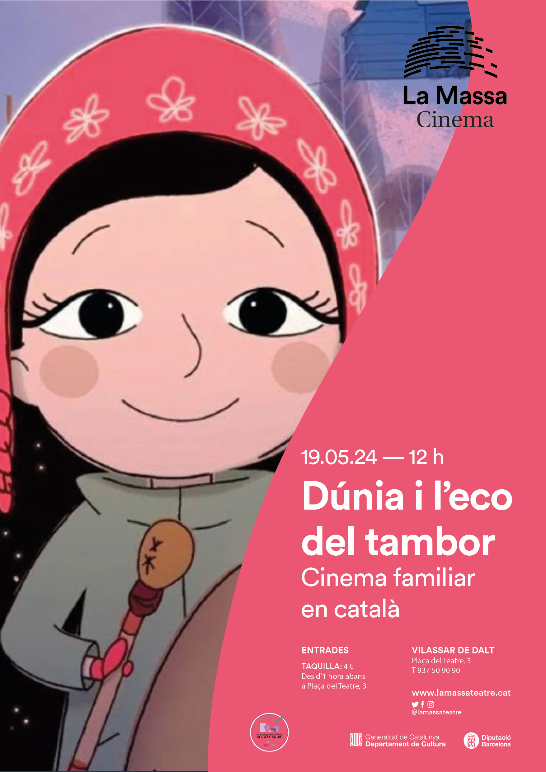 Cinema familiar en catal&agrave;: D&uacute;nia i l'eco del tambor