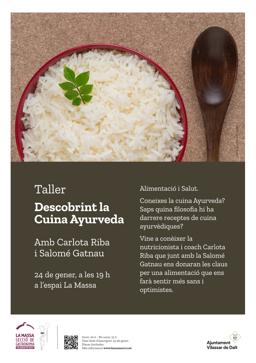 Taller: Descobrint la cuina ayurveda
