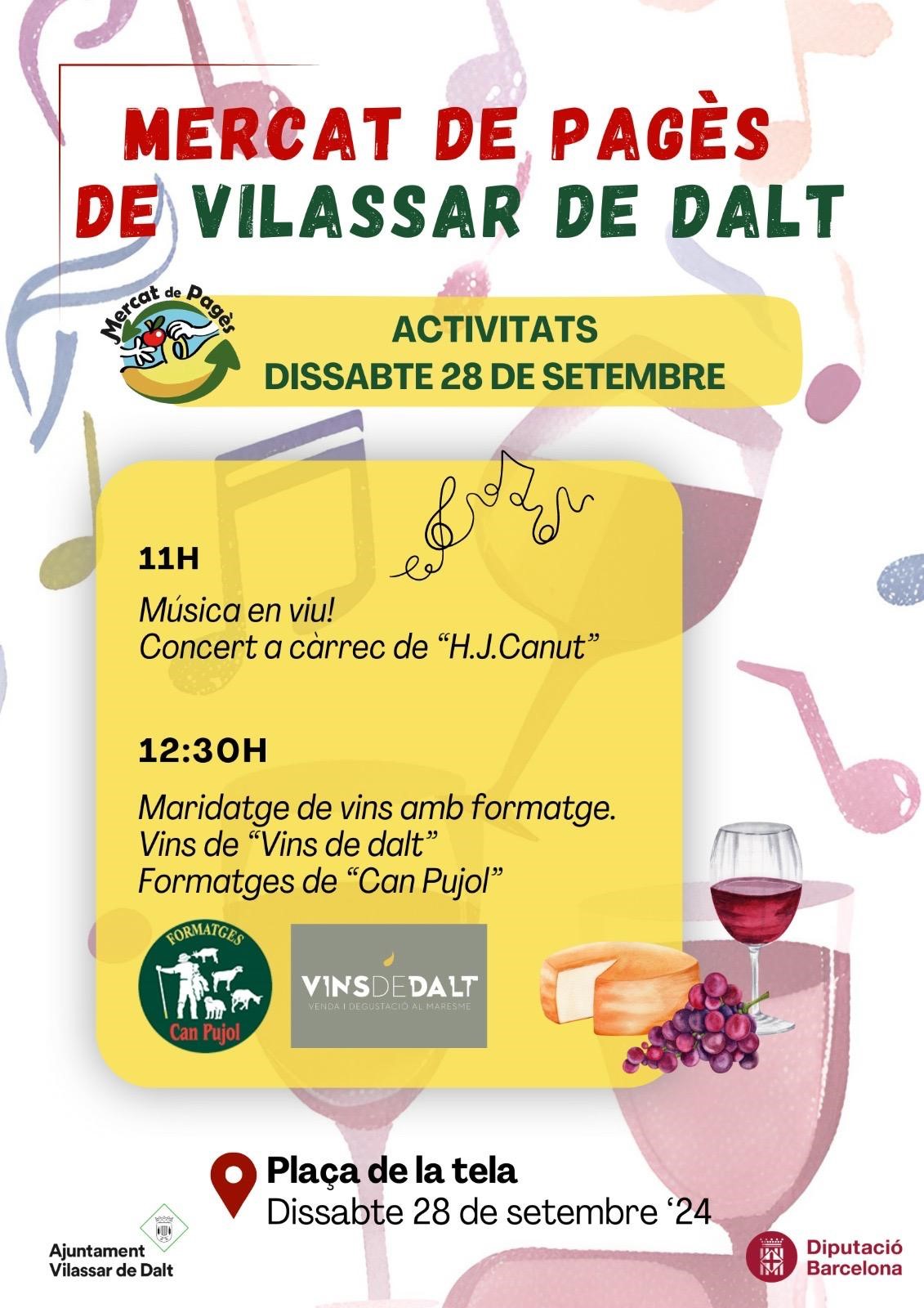 Activitats al Mercat de Pag&egrave;s