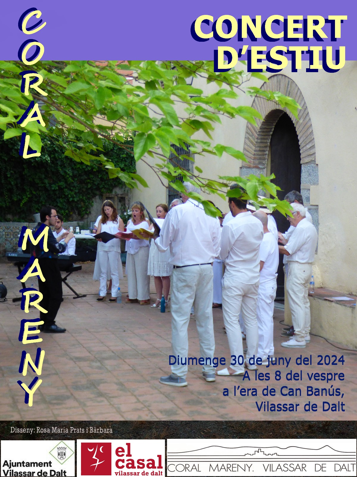 Vetlles d'estiu. Concert d'estiu de la Coral Mareny