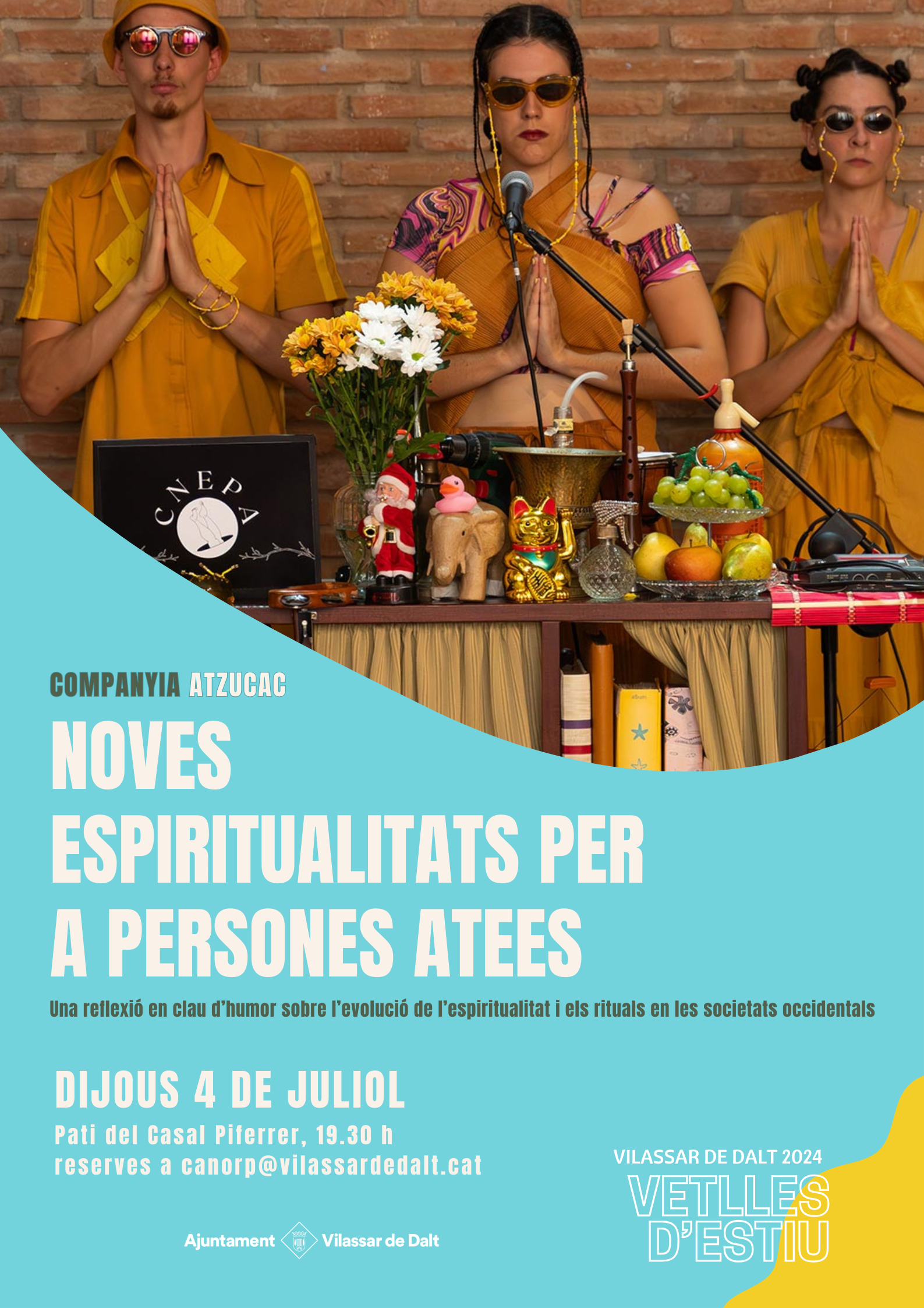 Vetlles d'estiu. 'Noves espiritualitats per a persones atees'